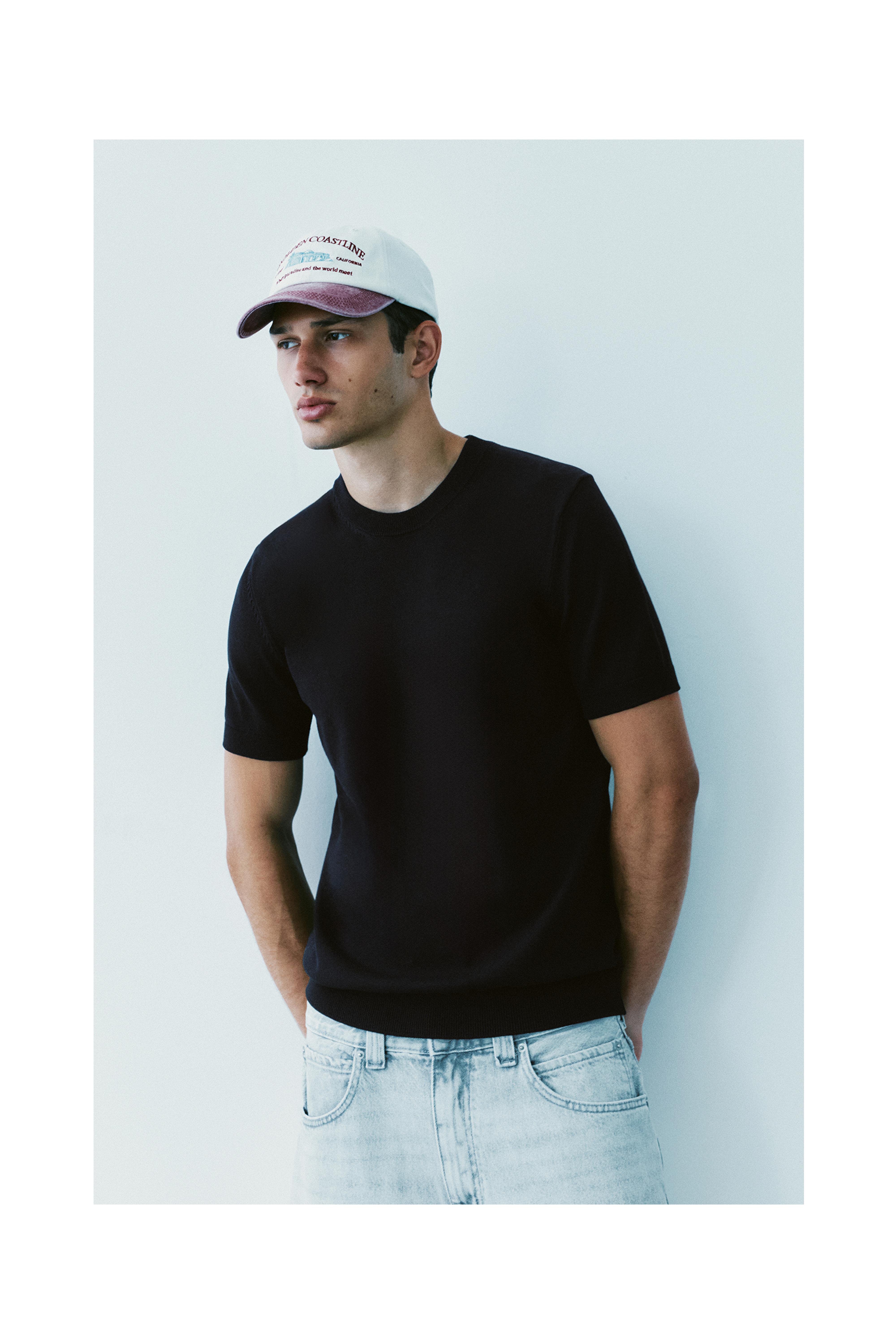 Short sleeve jumper — Black