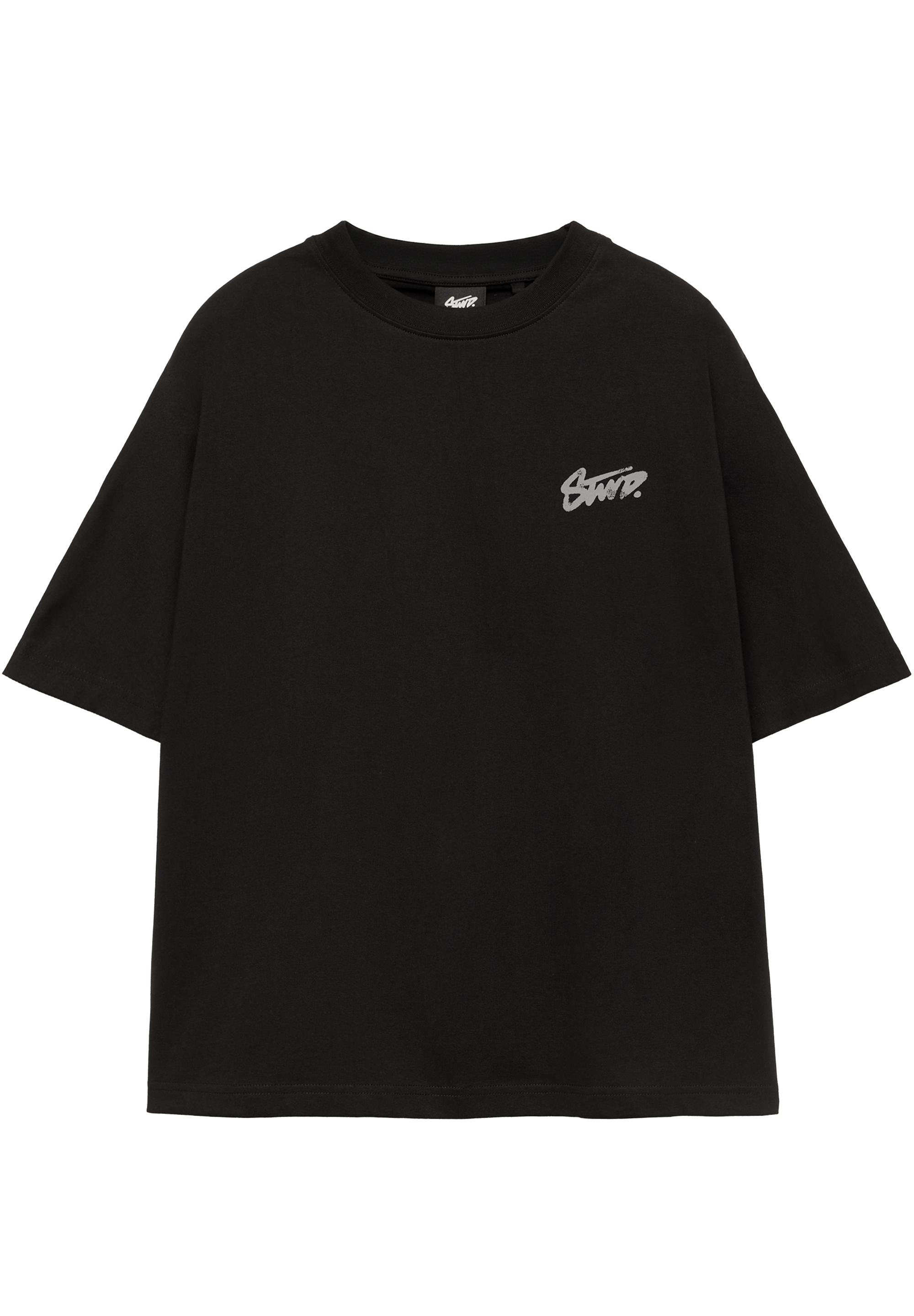STWD graffiti logo T-shirt — Black