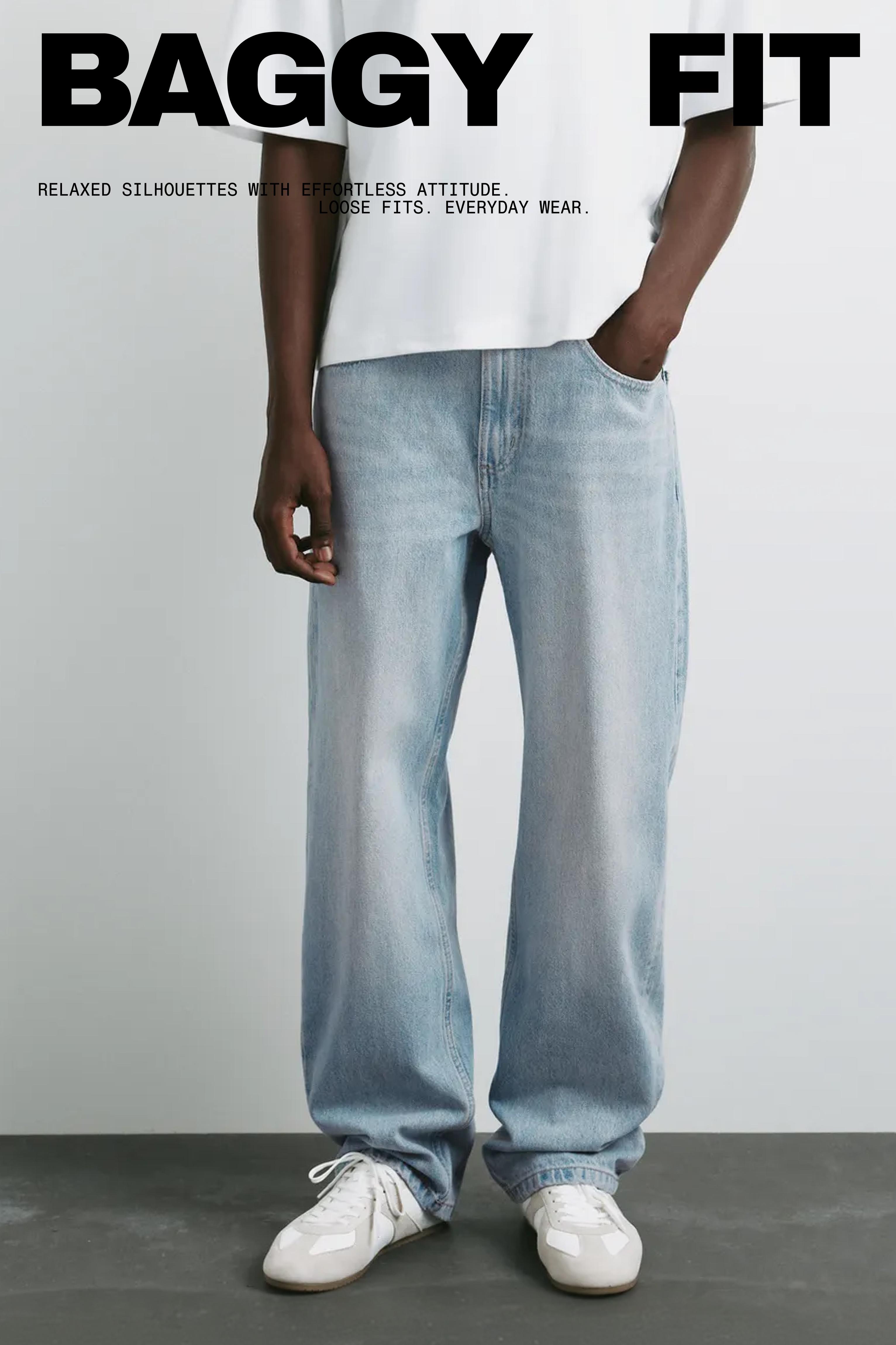 Baggy jeans — Pale indigo
