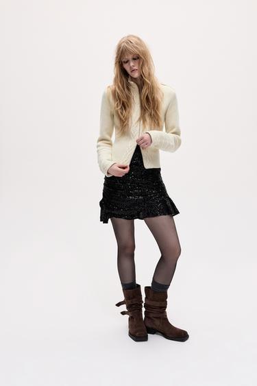 100% Wool Cardigan Oscar Ouyang — Ecru 2