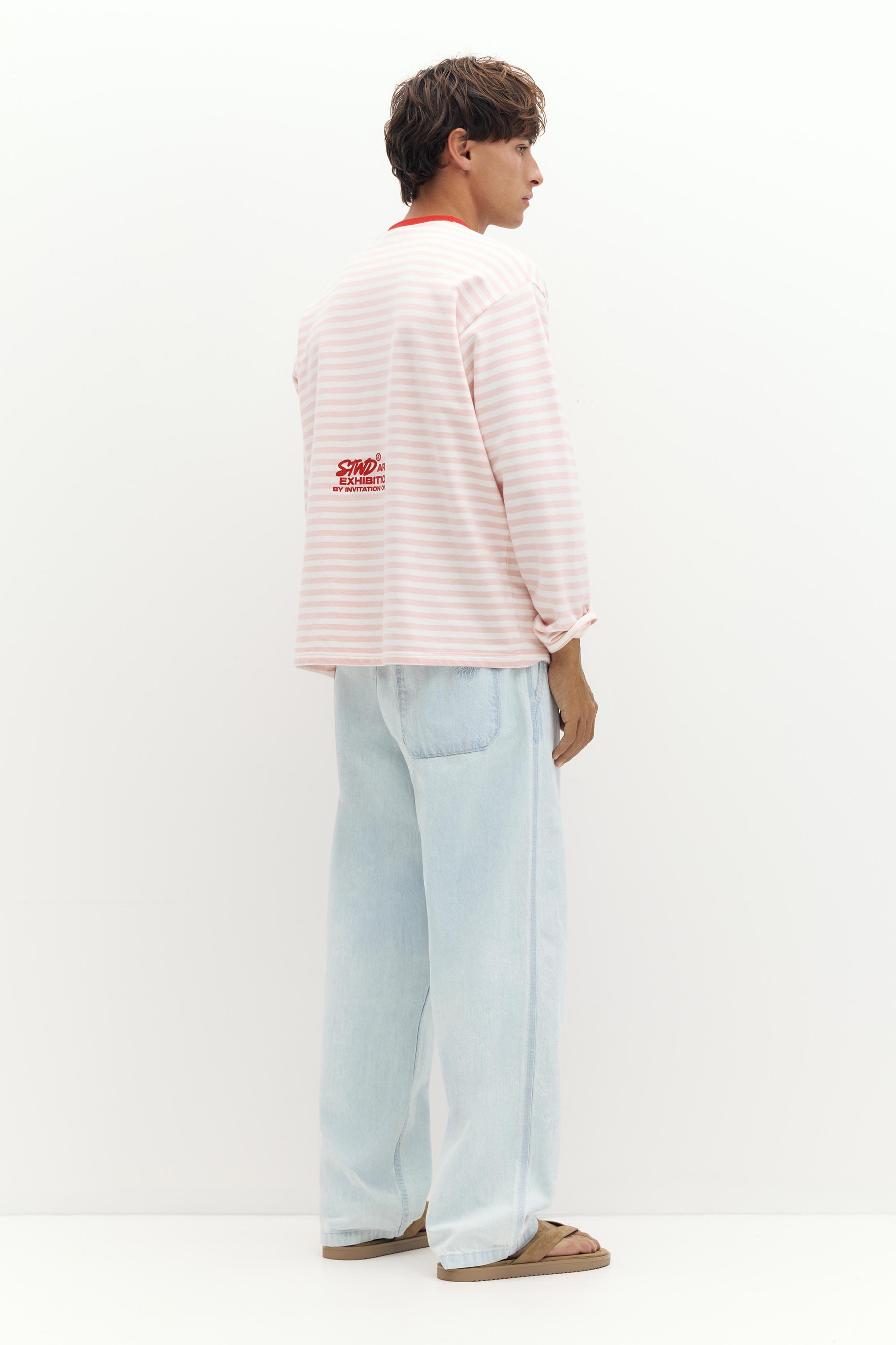 Denim joggers — Pale blue