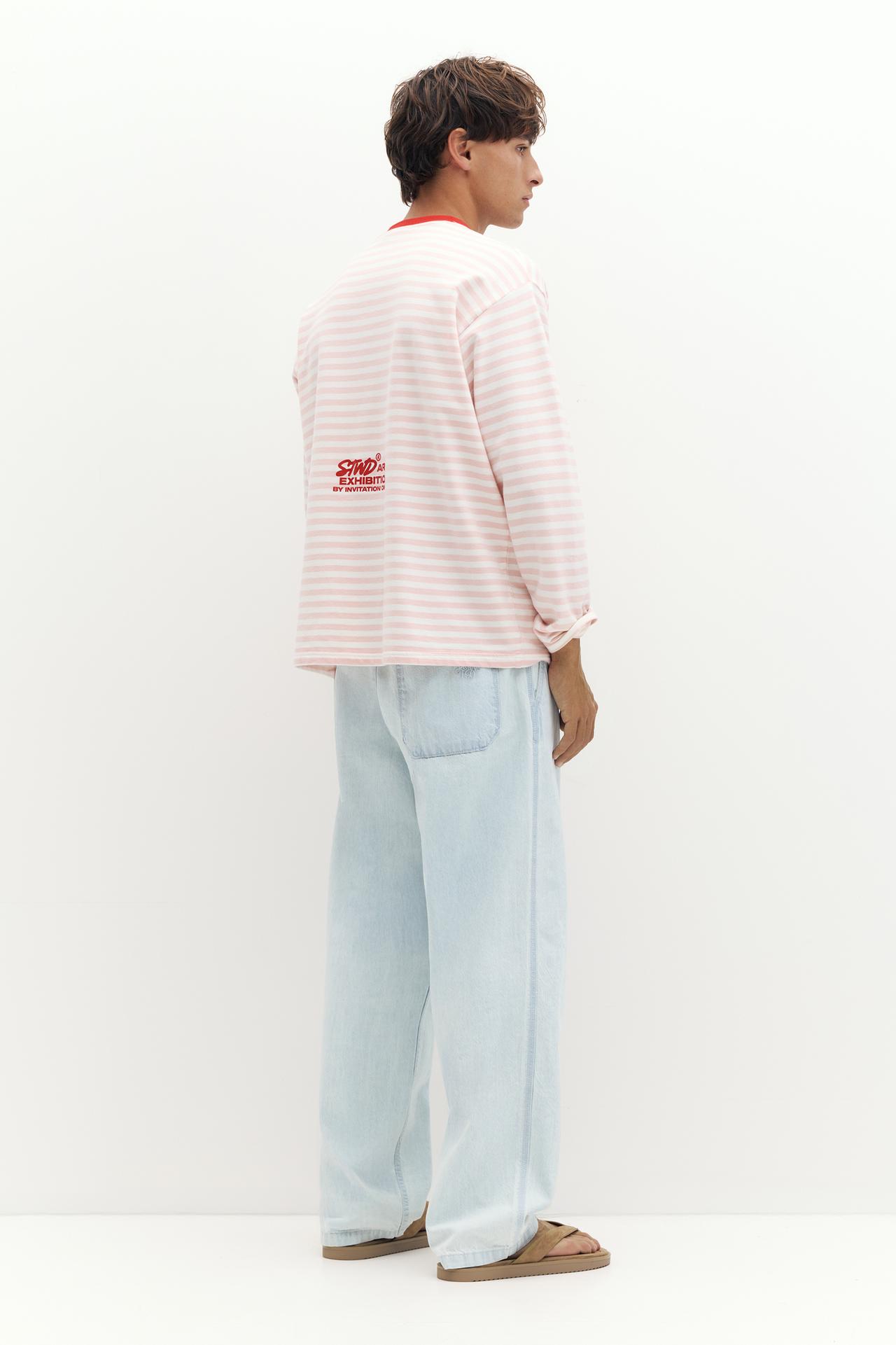 Denim joggers — Pale blue