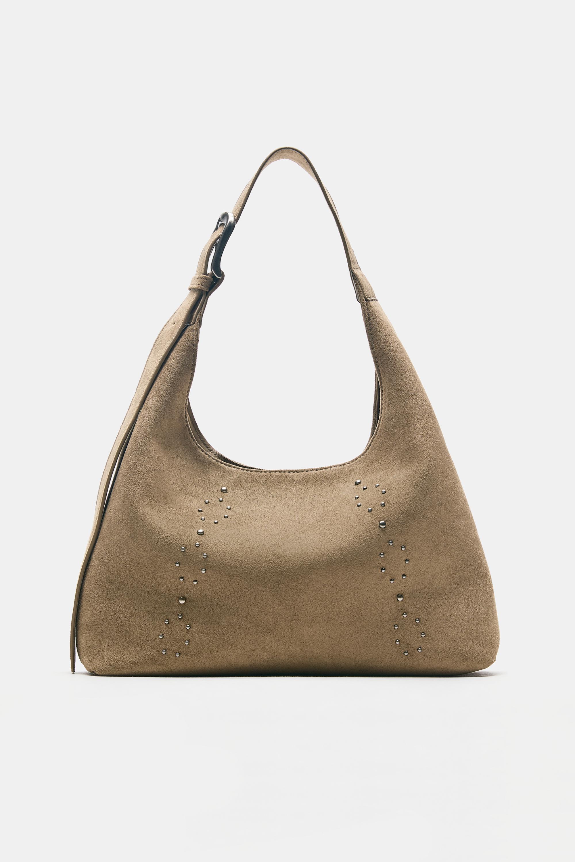 Studded tote bag — Leather