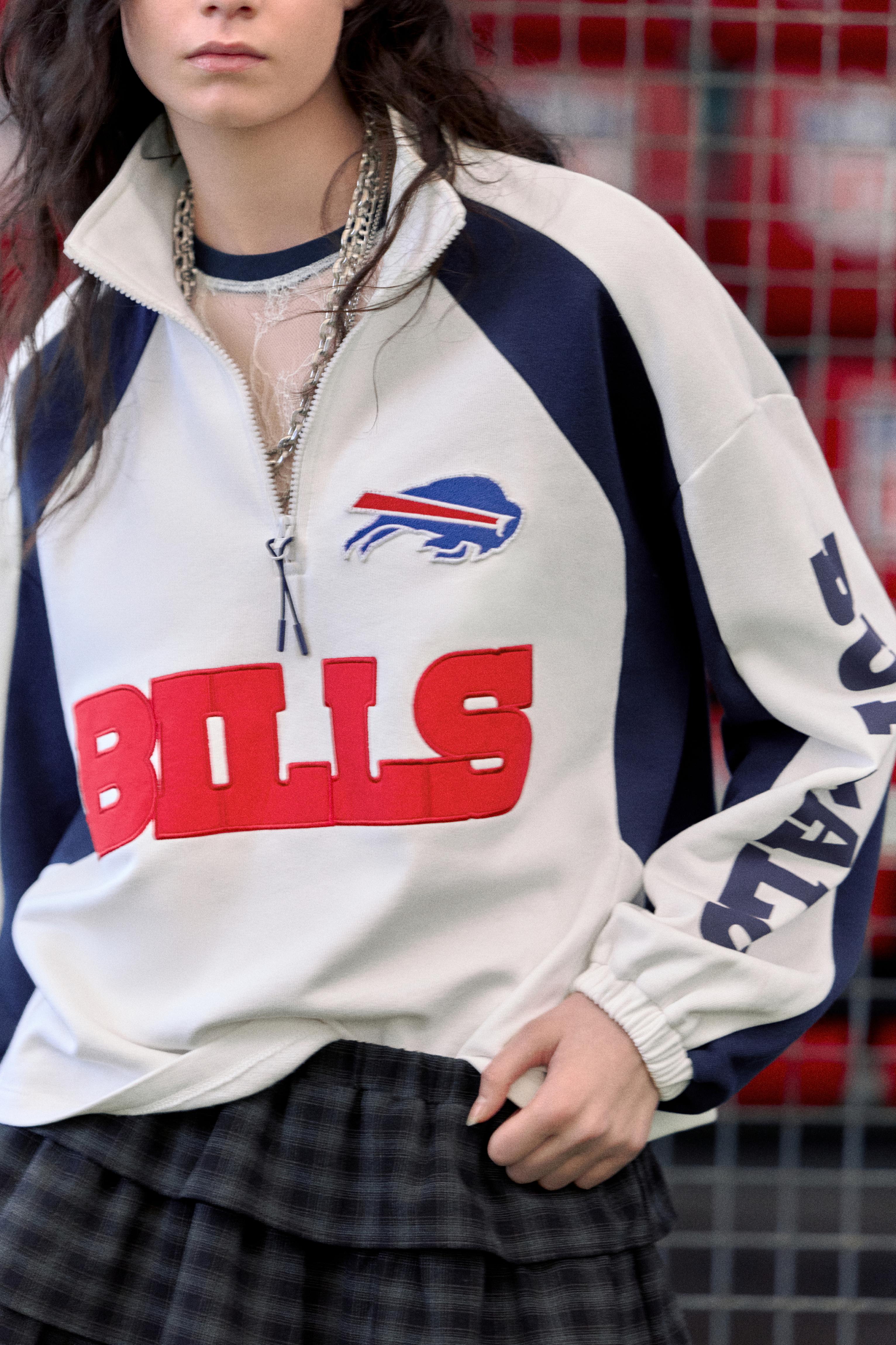 Felpa Nfl Bills Con Cerniera