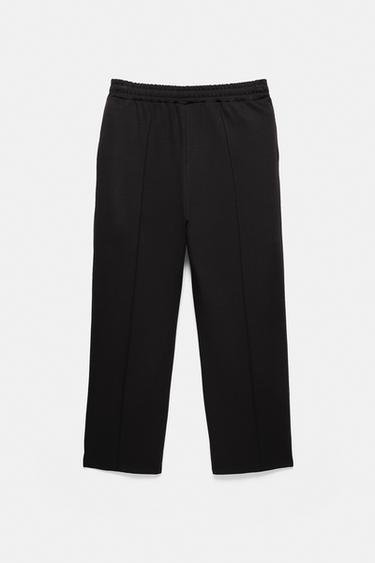 Seamed jogging trousers — Black 4