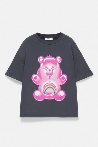 Care Bears regular fit T-shirt — Faded black 1