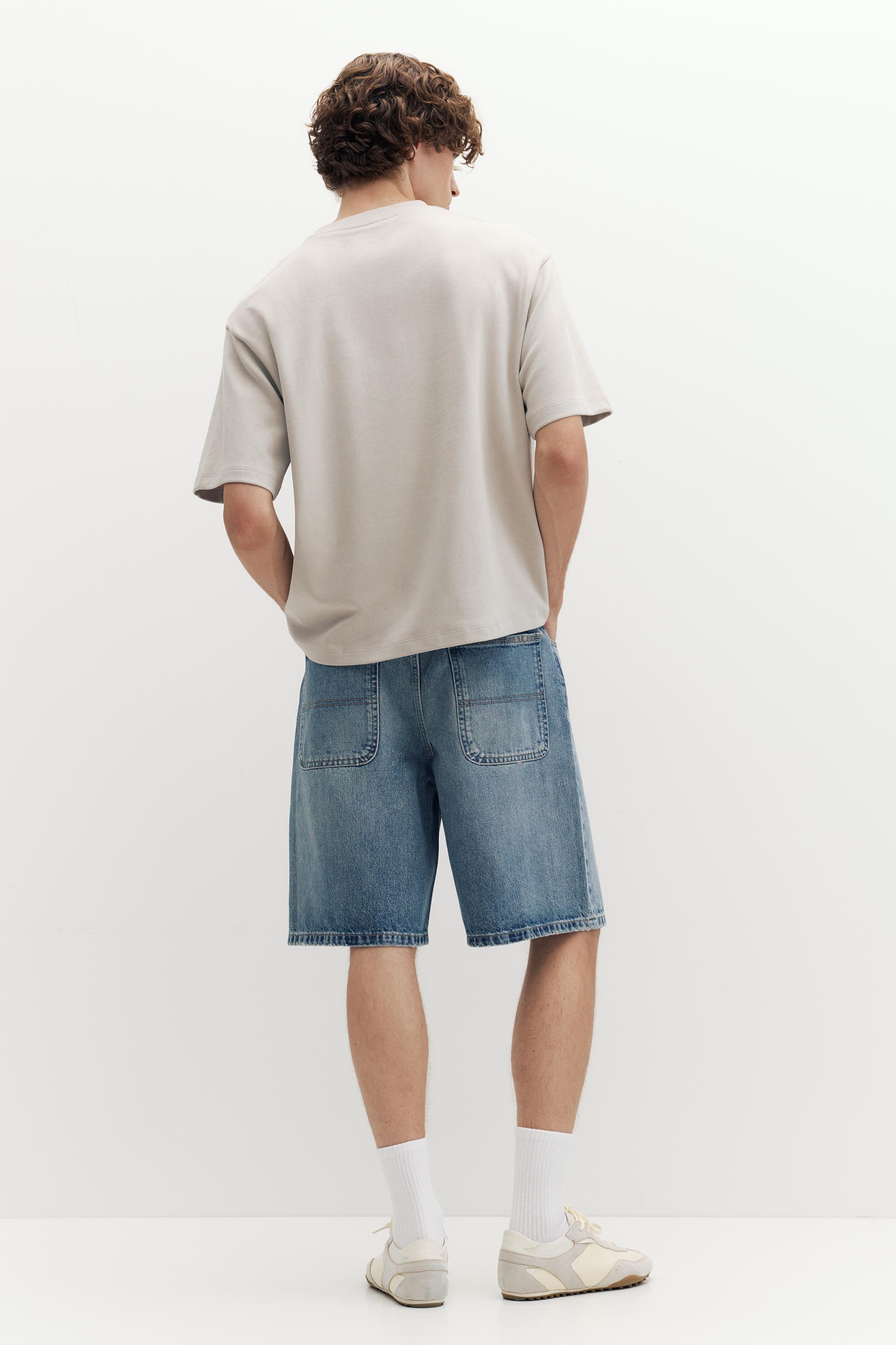 Boxy T-shirt — Stone