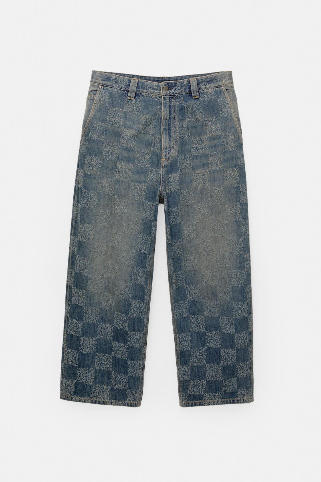 Jeans skater aos quadrados STWD PULL&BEAR