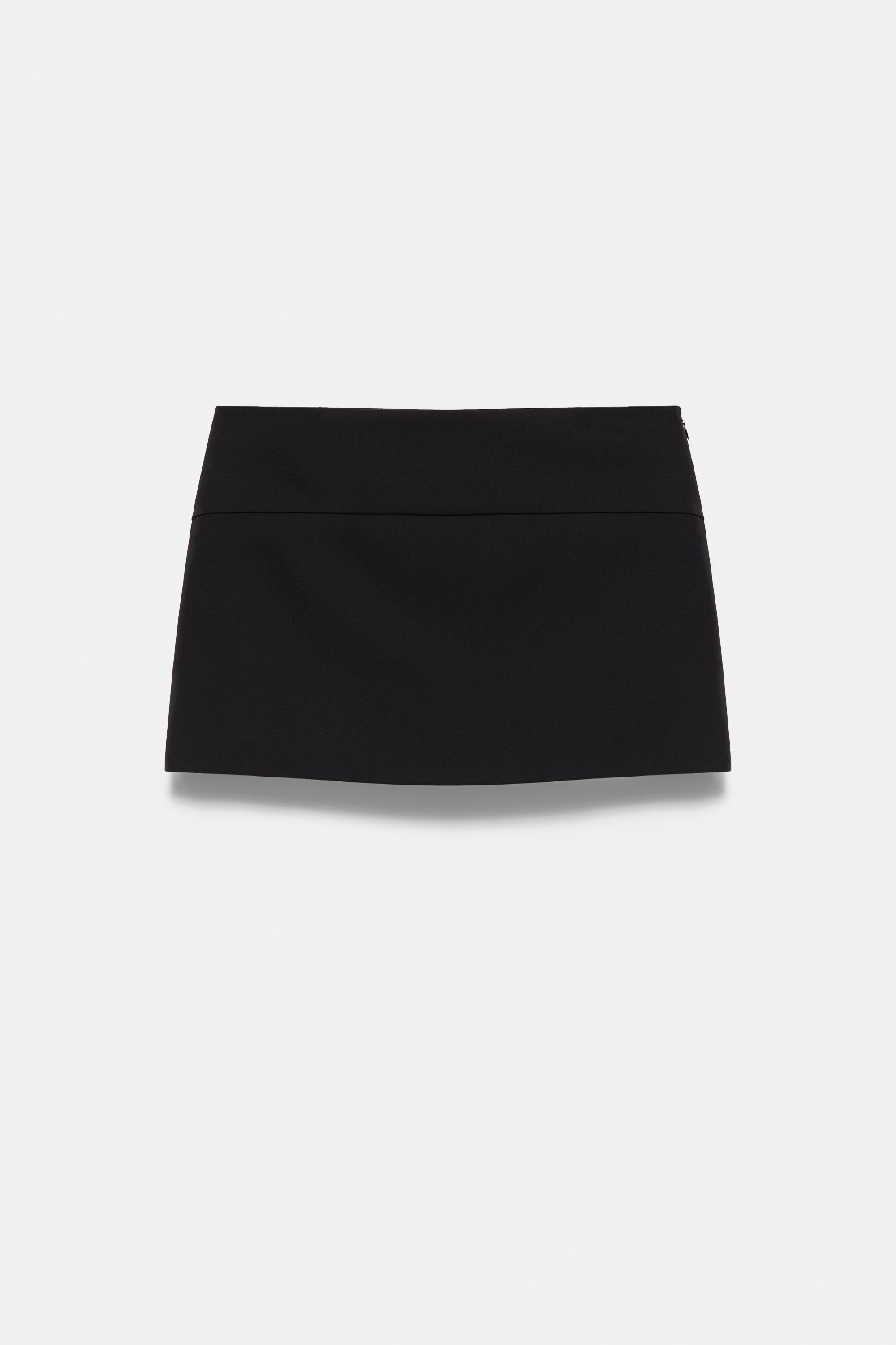 Mini skort — Black