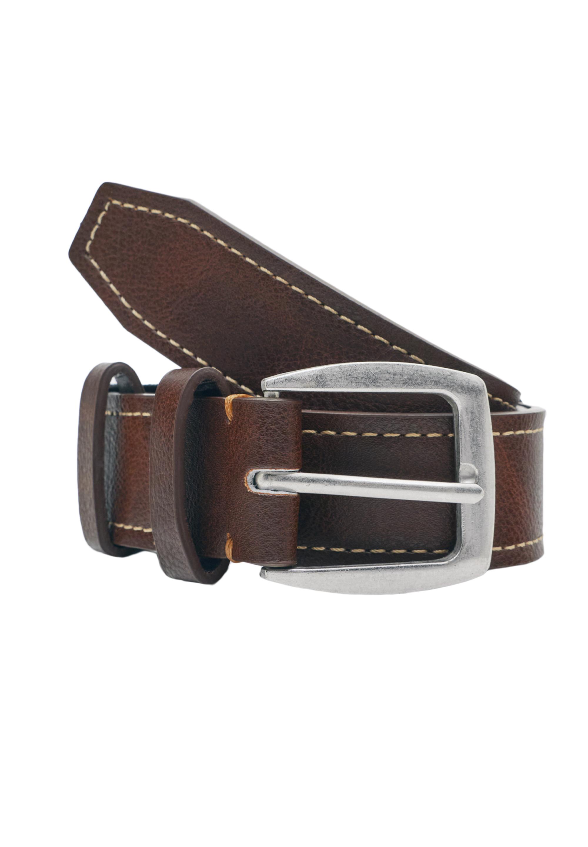 Dikişli suni deri kemer - Görsel 6