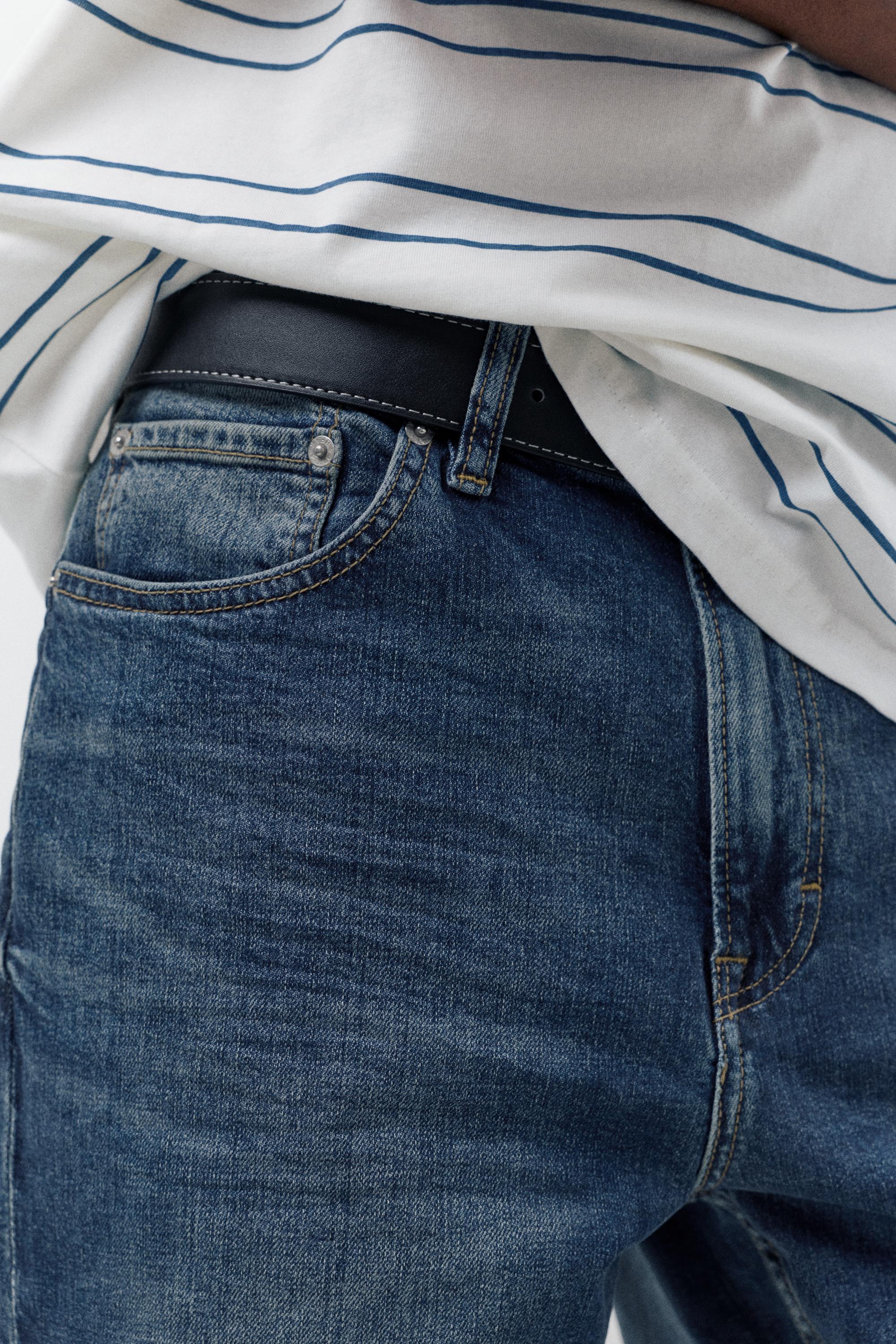 Slim fit jeans — Neon blue