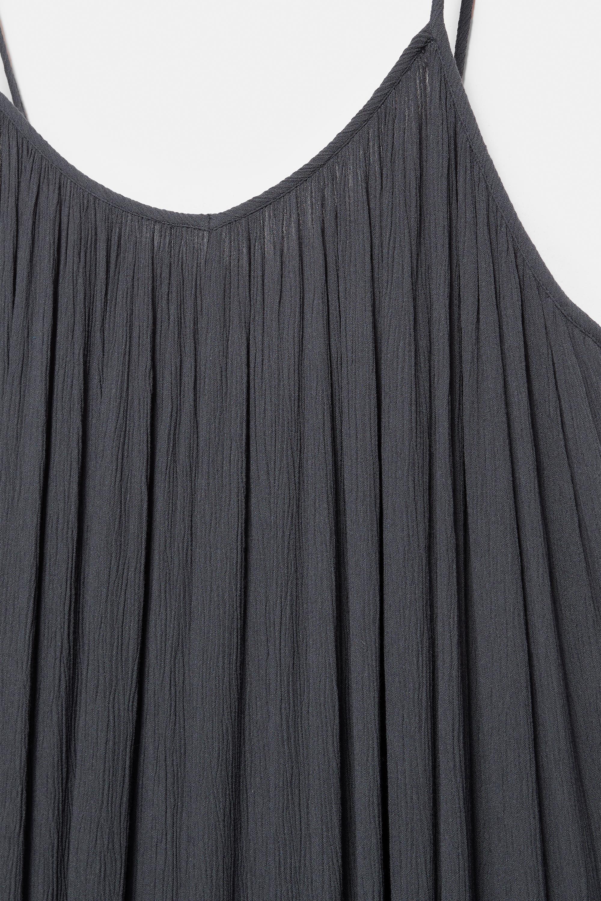 Flowing strappy sarouel jumpsuit — Bluish