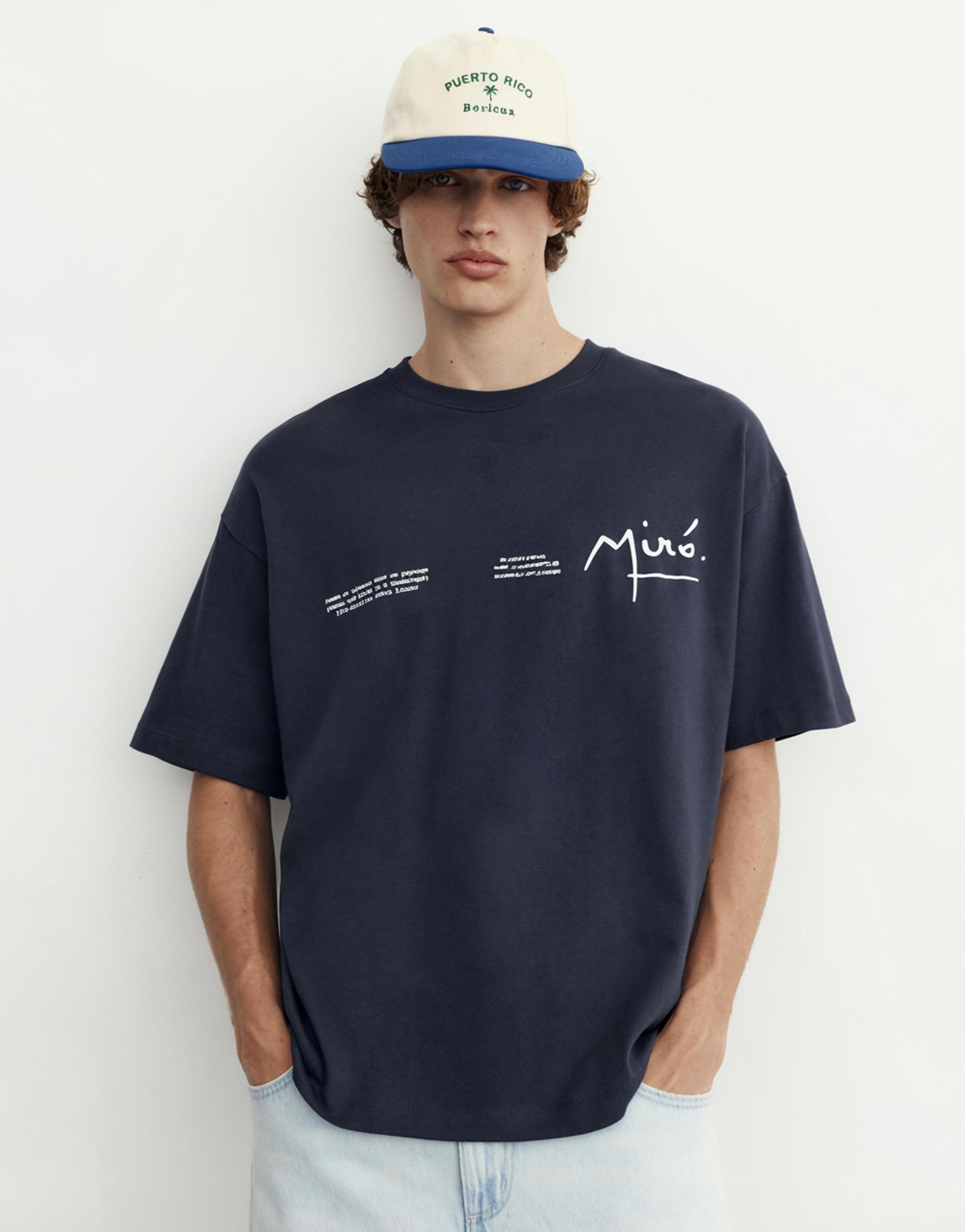 Miró relaxed fit T-shirt — Navy