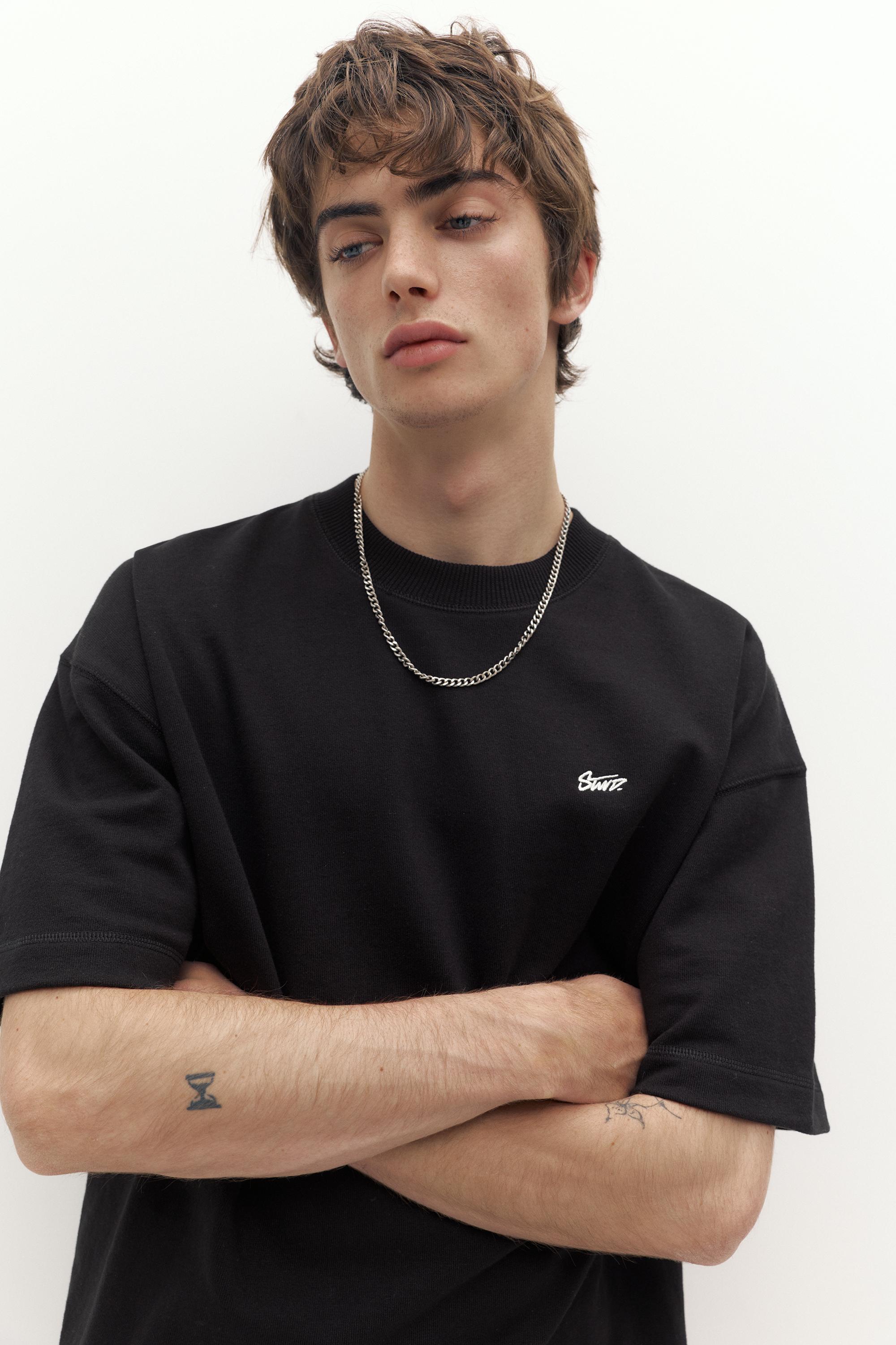 Kısa kollu logolu sweatshirt - Görsel 34