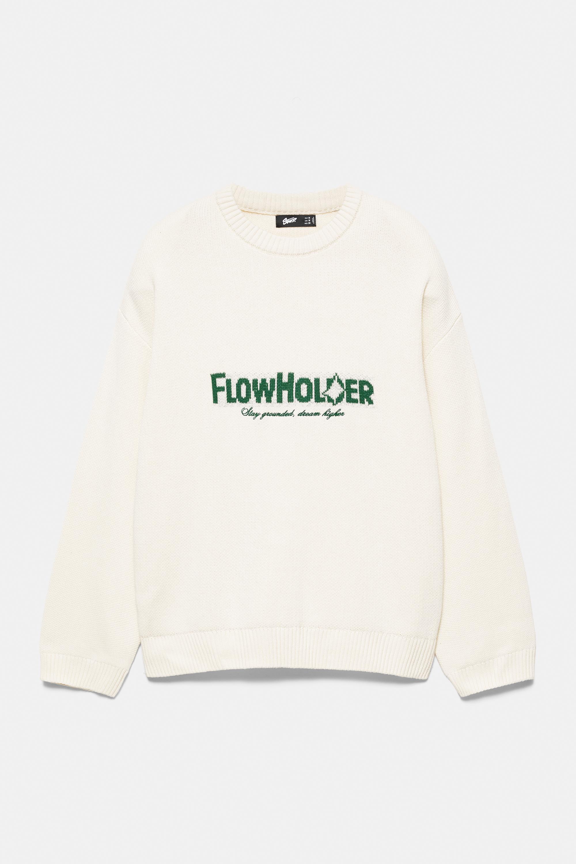 STWD graphic jumper — White