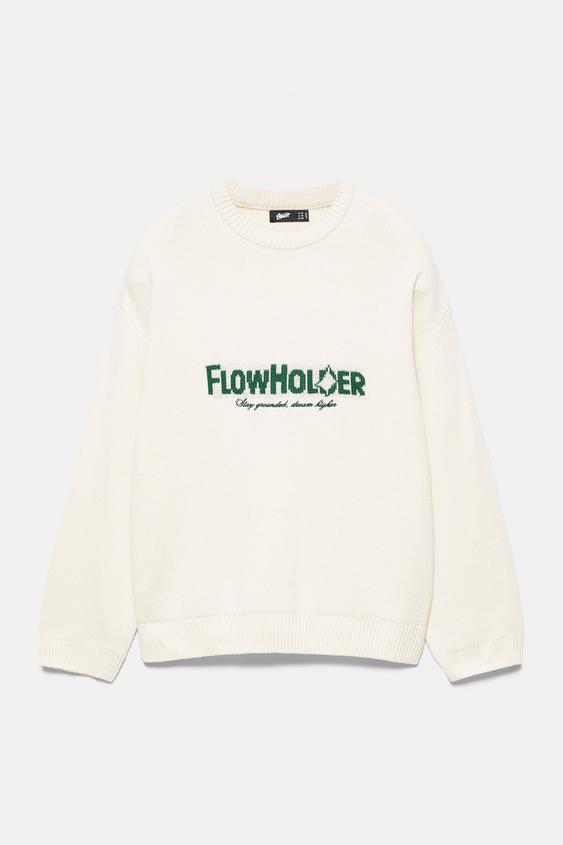 Sweter z grafiką STWD