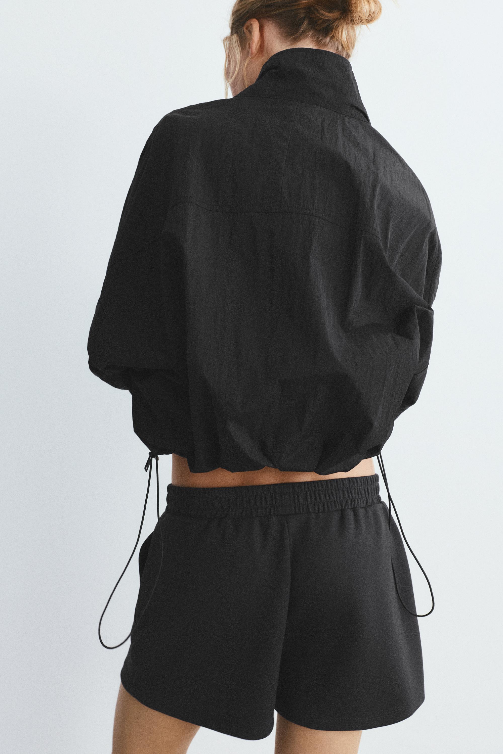 Soft touch sports shorts — Black