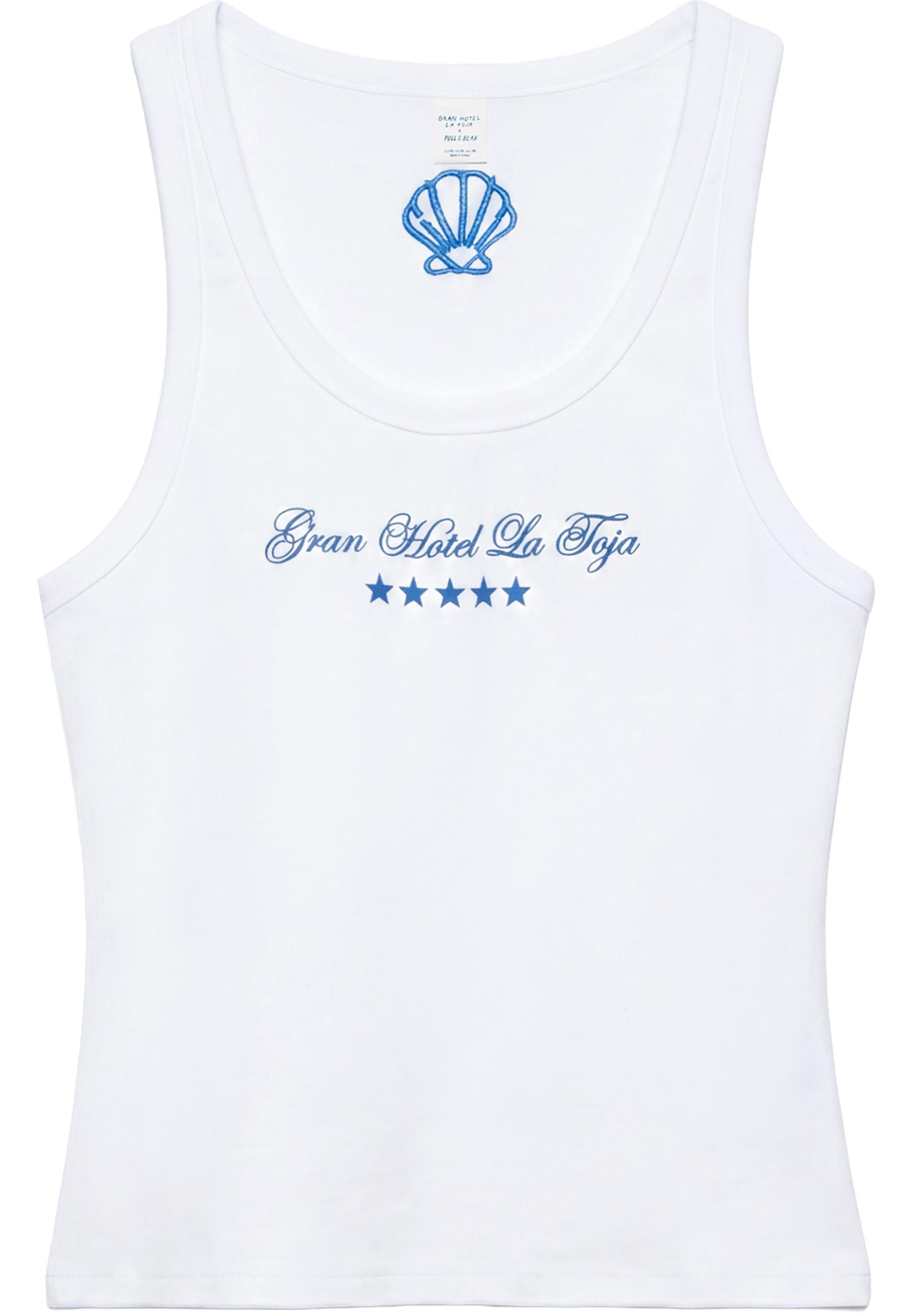 La Toja tank top — Ice