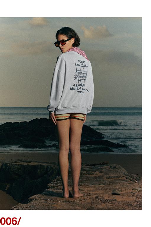 San Xoán Noite Meiga sweatshirt — Grey marl