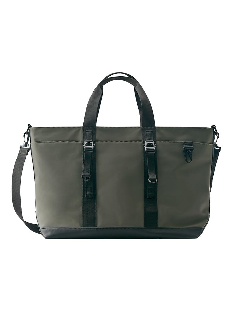 Technical shopper bag — Khaki (alternate view)