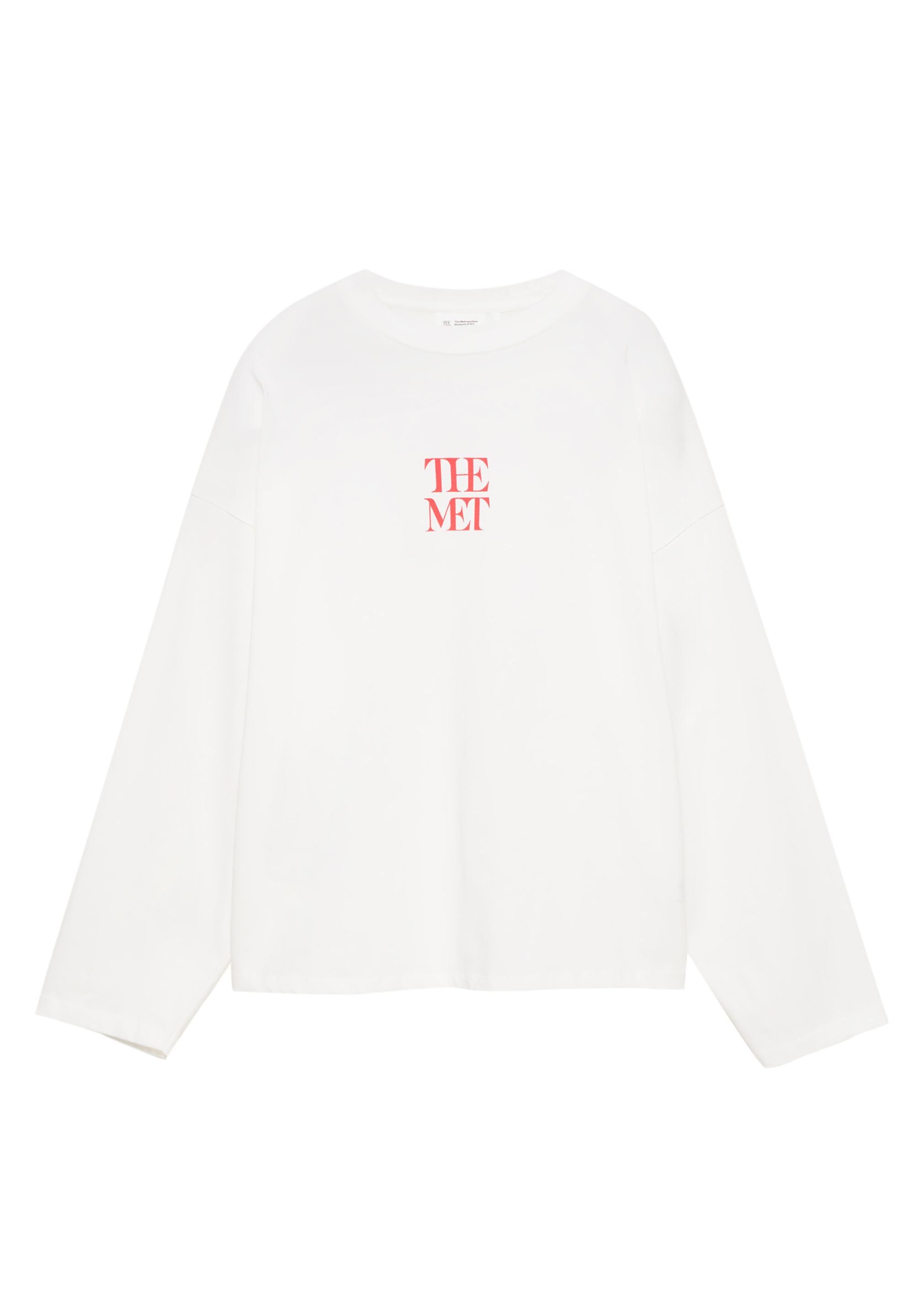 The Met beyaz t-shirt