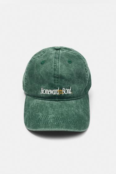 Homeward Bond embroidered cap — Medium green 1