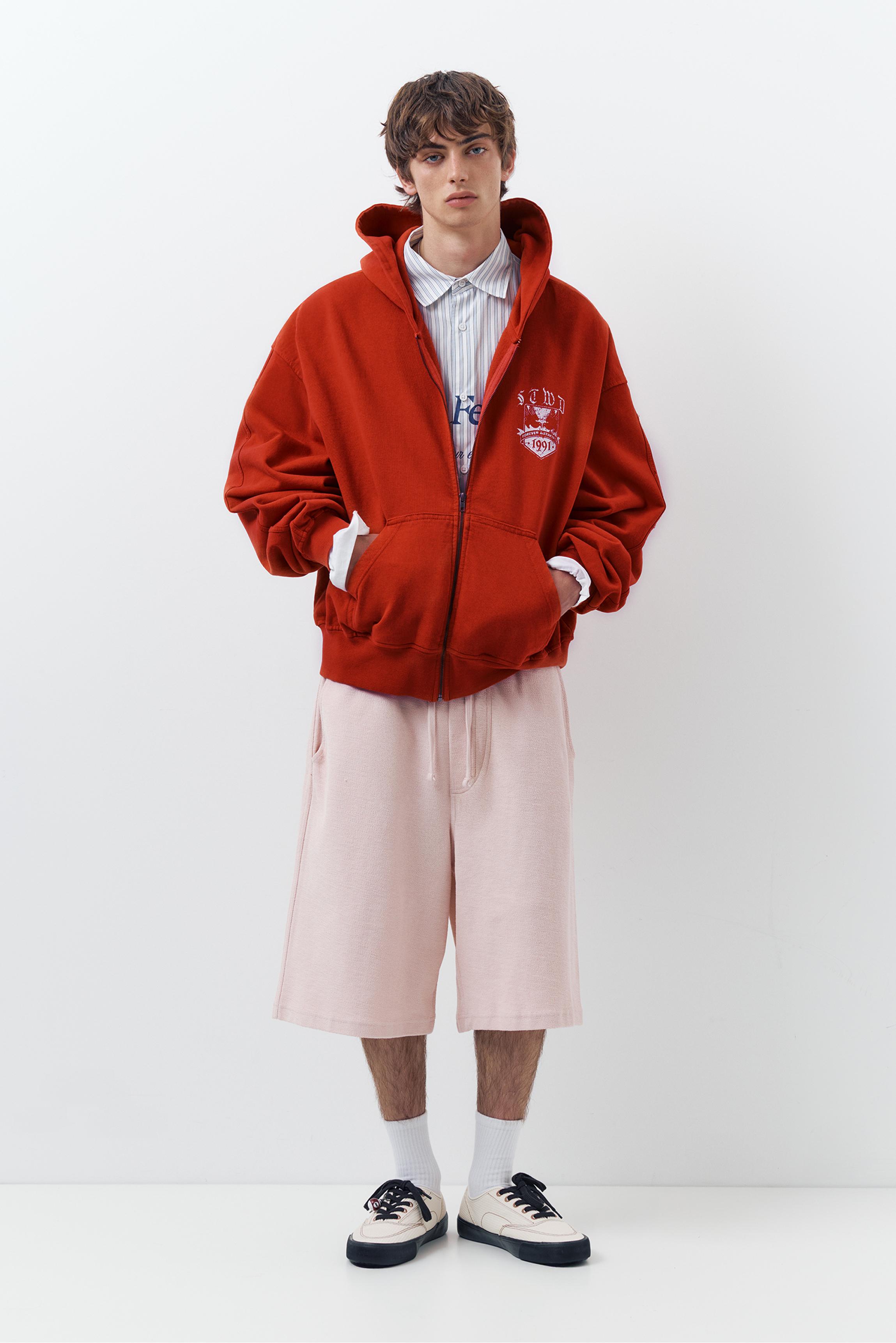 STWD skater jogger Bermuda shorts — Pink