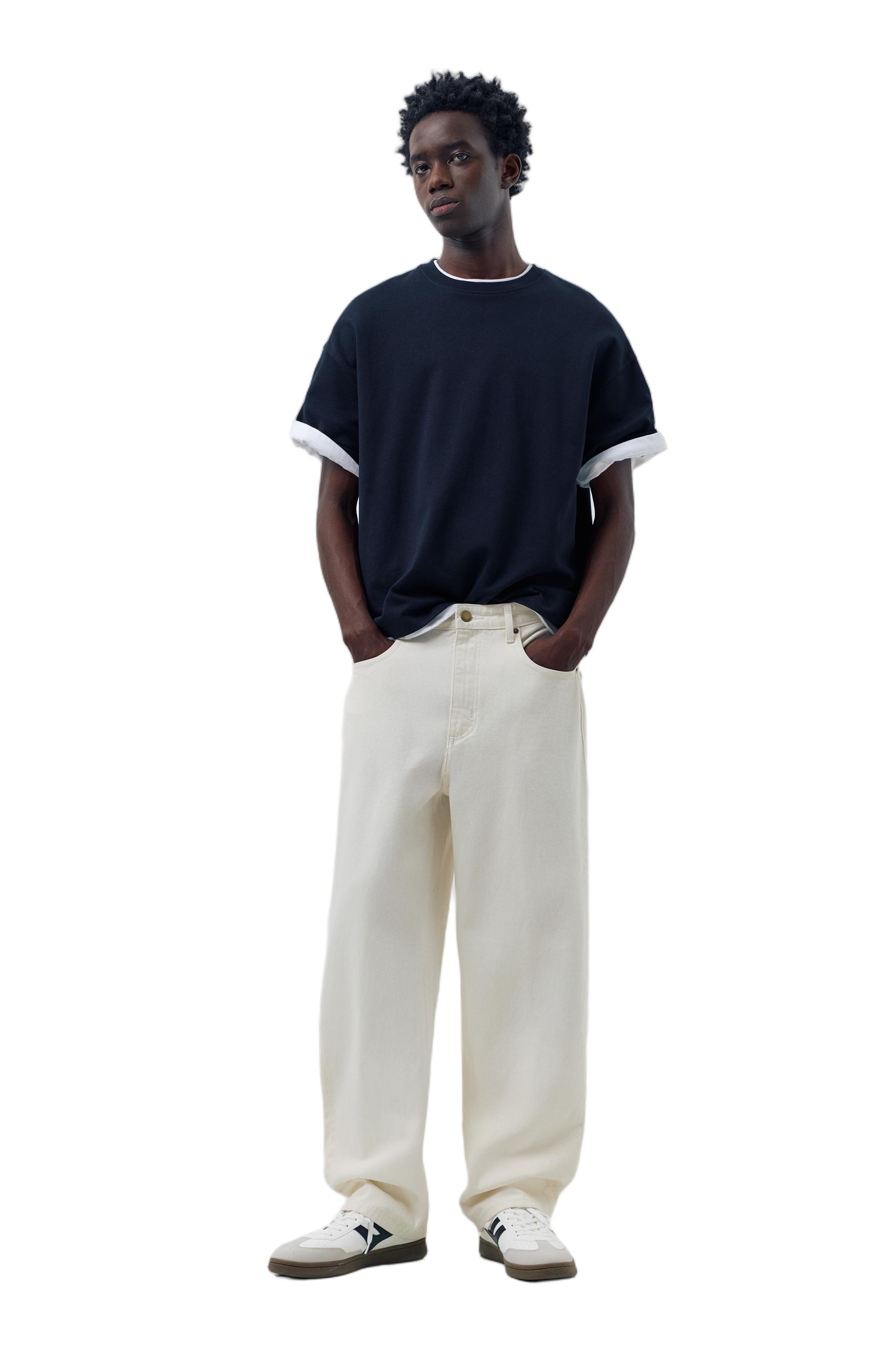 Baggy jeans — White