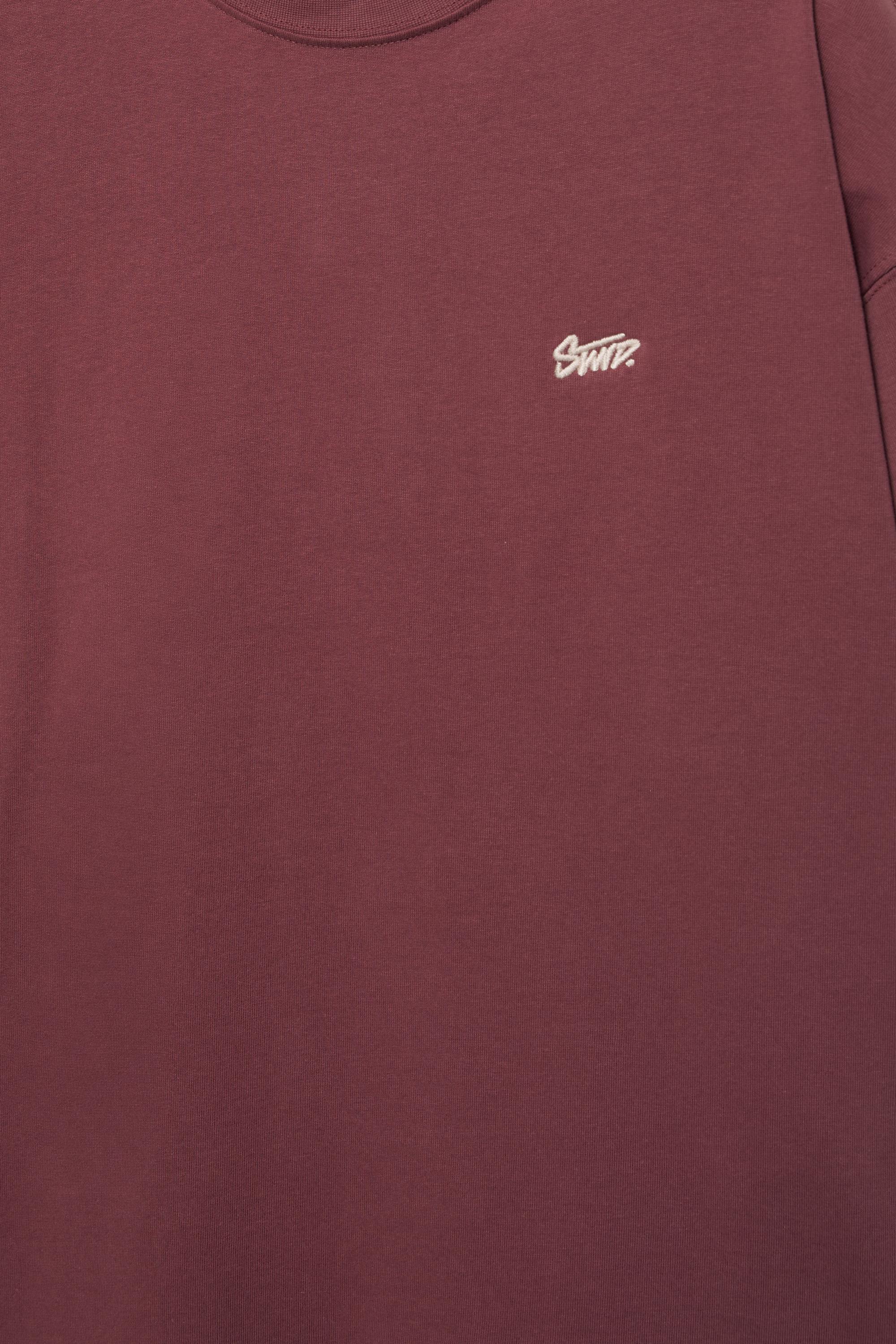 STWD logolu salaş t-shirt - Görsel 8