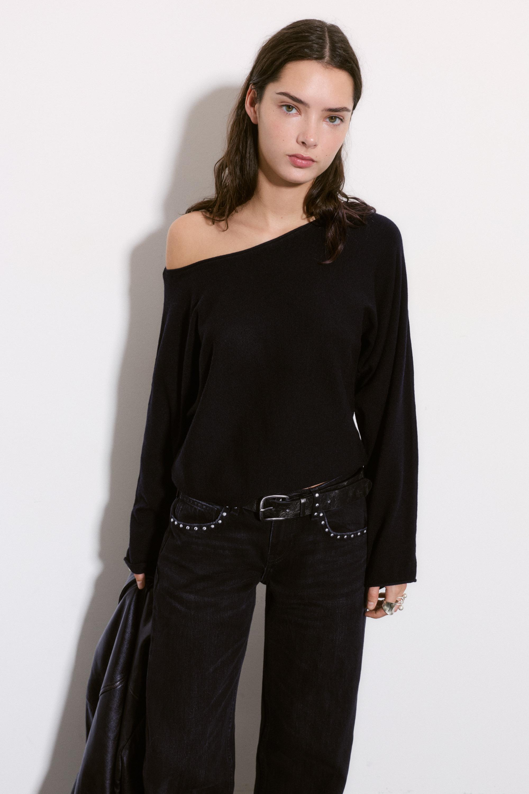 Pull Asymétrique - Pull&Bear - Modalova