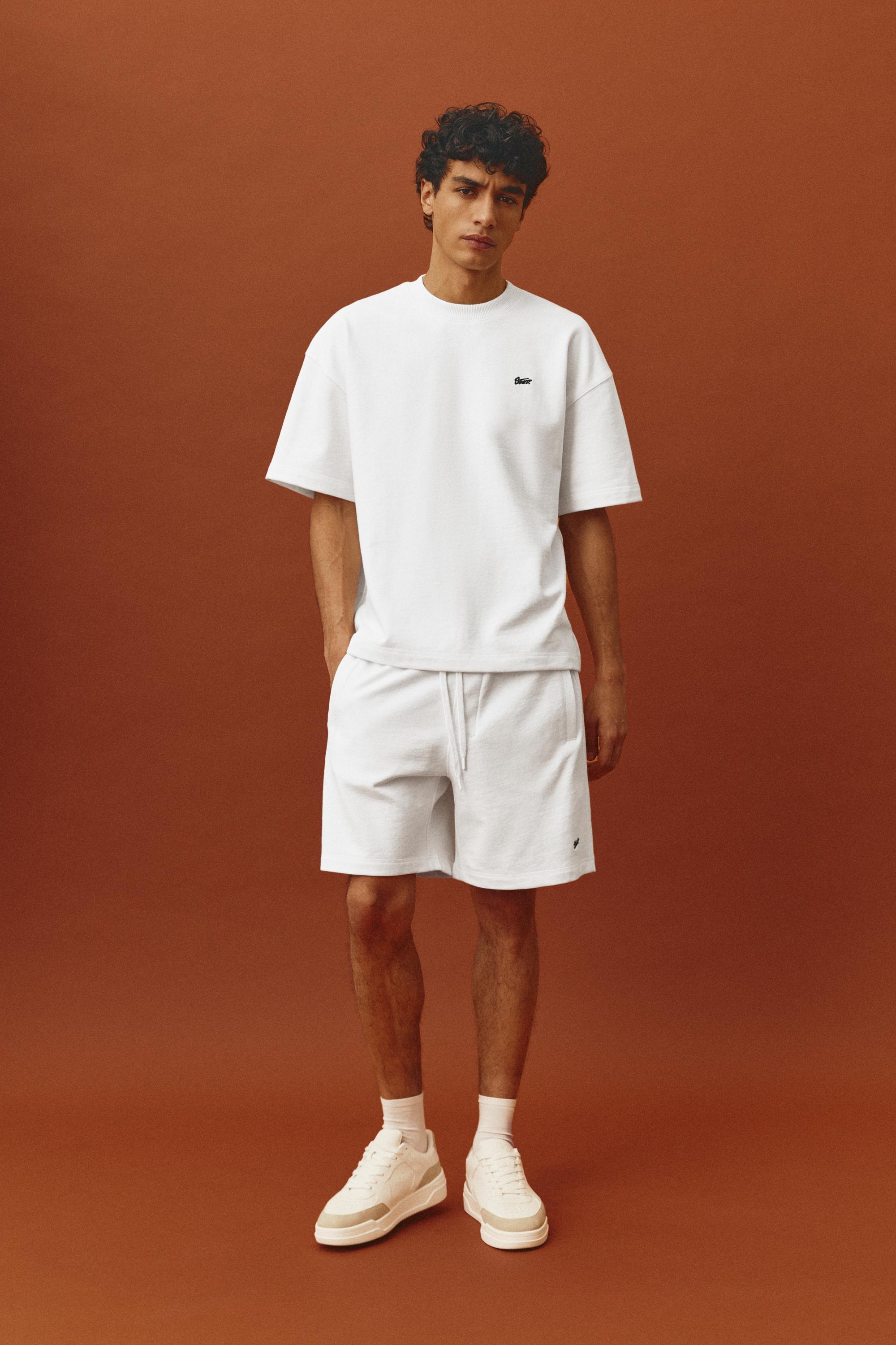 Kısa kollu logolu sweatshirt - Görsel 58