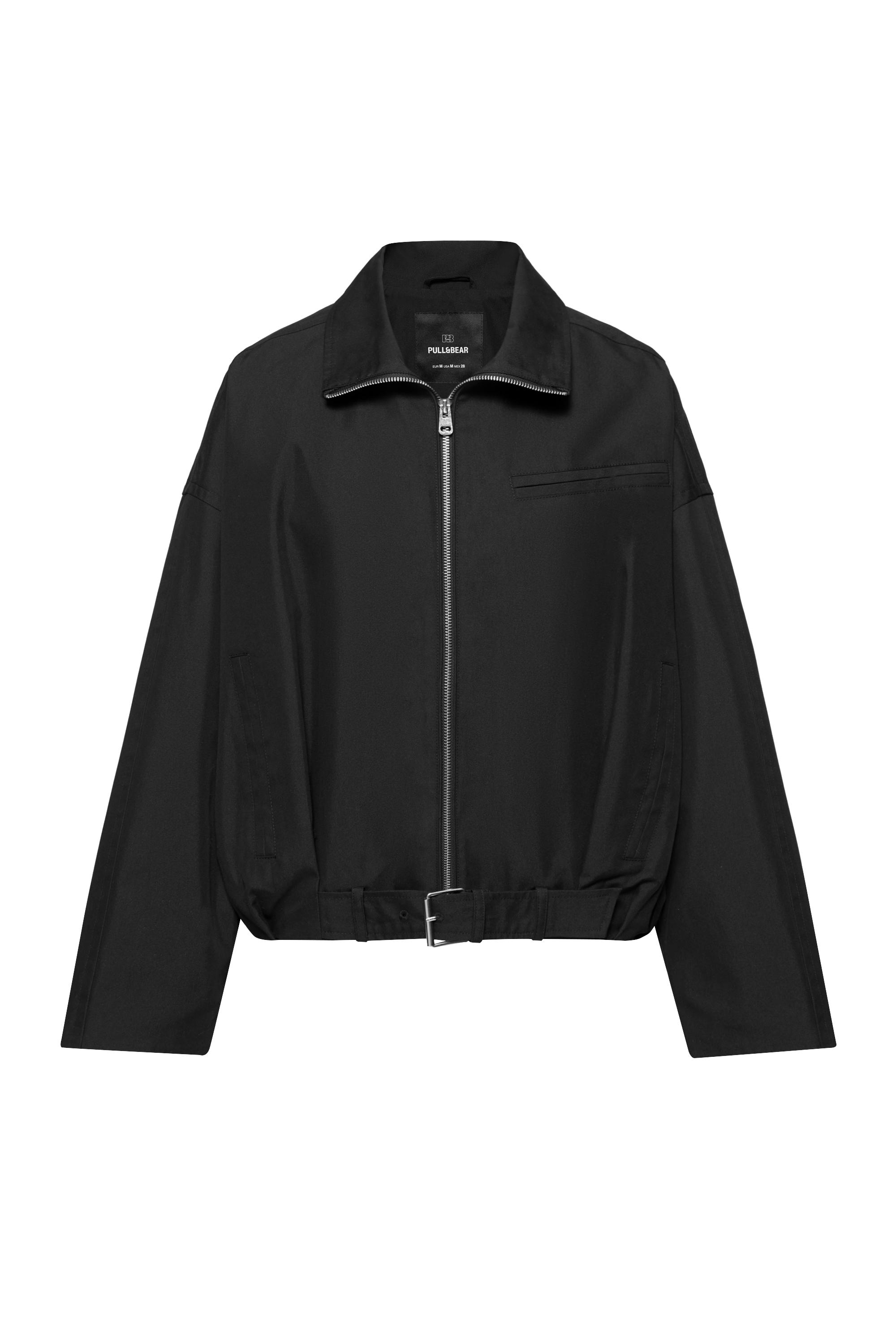 Balloon bomber jacket