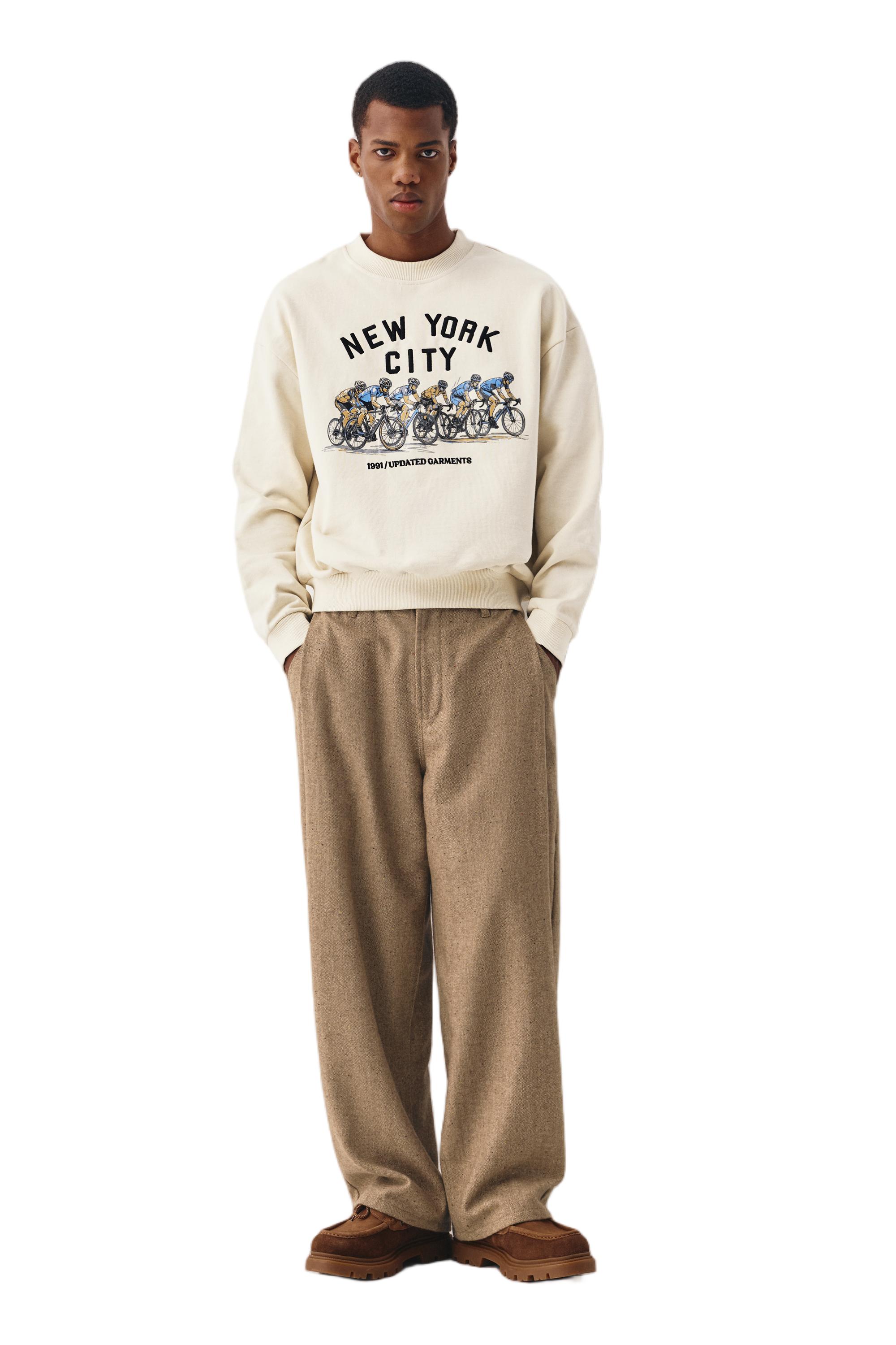 Yünlü tailored fit pantolon - Görsel 16