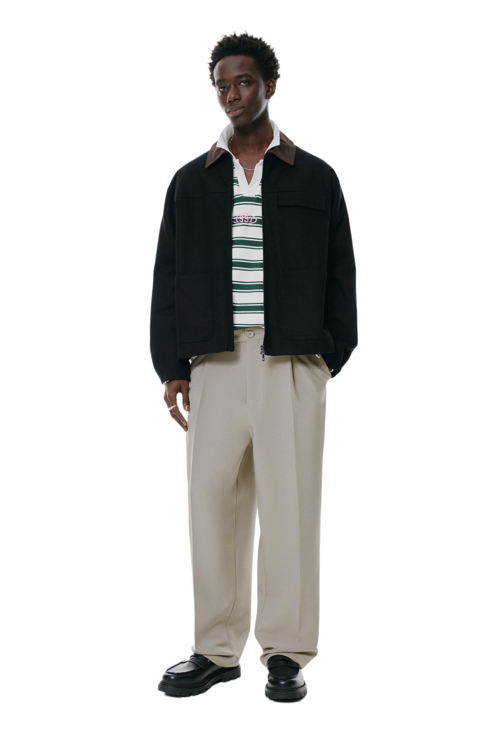 Tailored trousers — Taupe