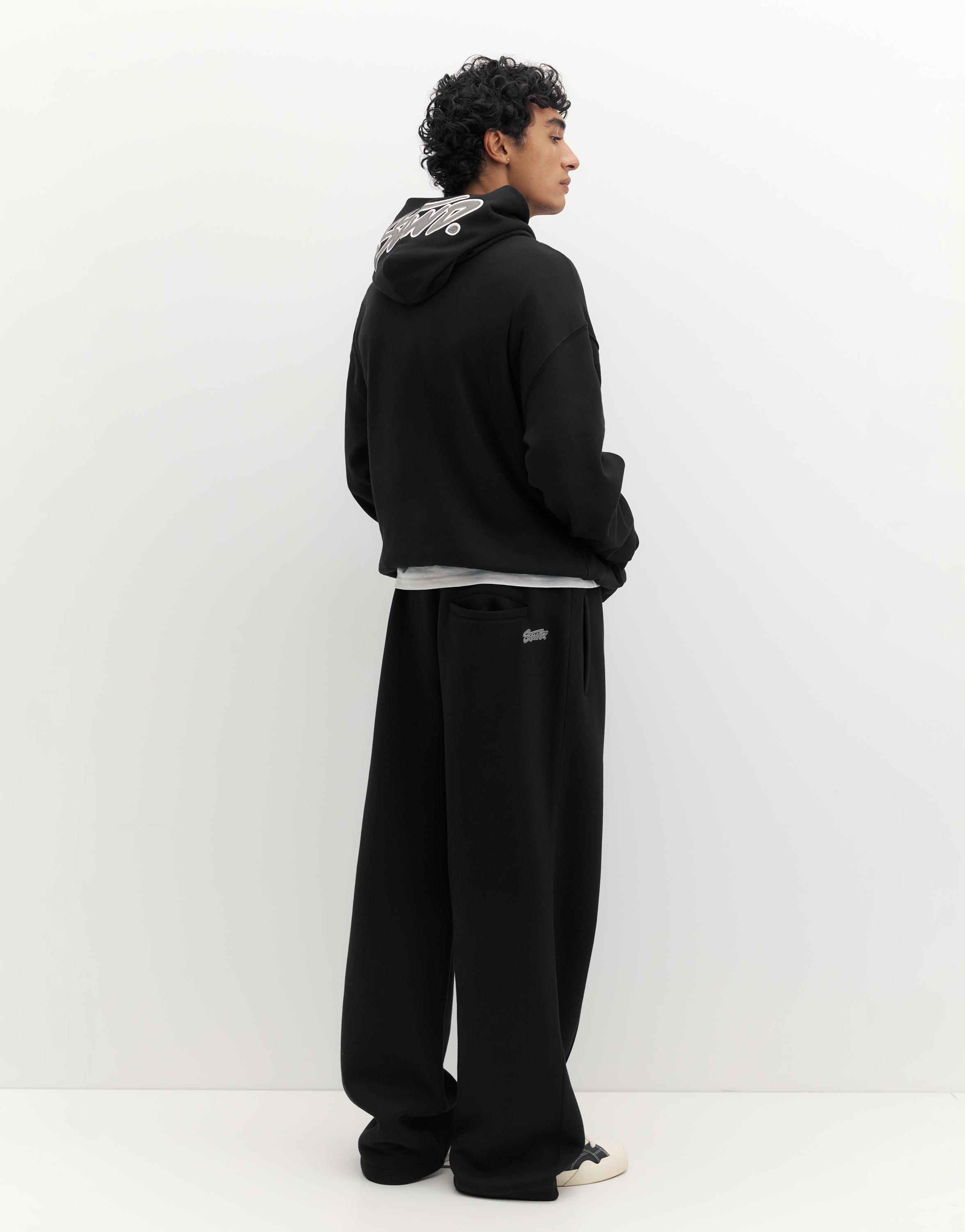 STWD baggy joggers — Black