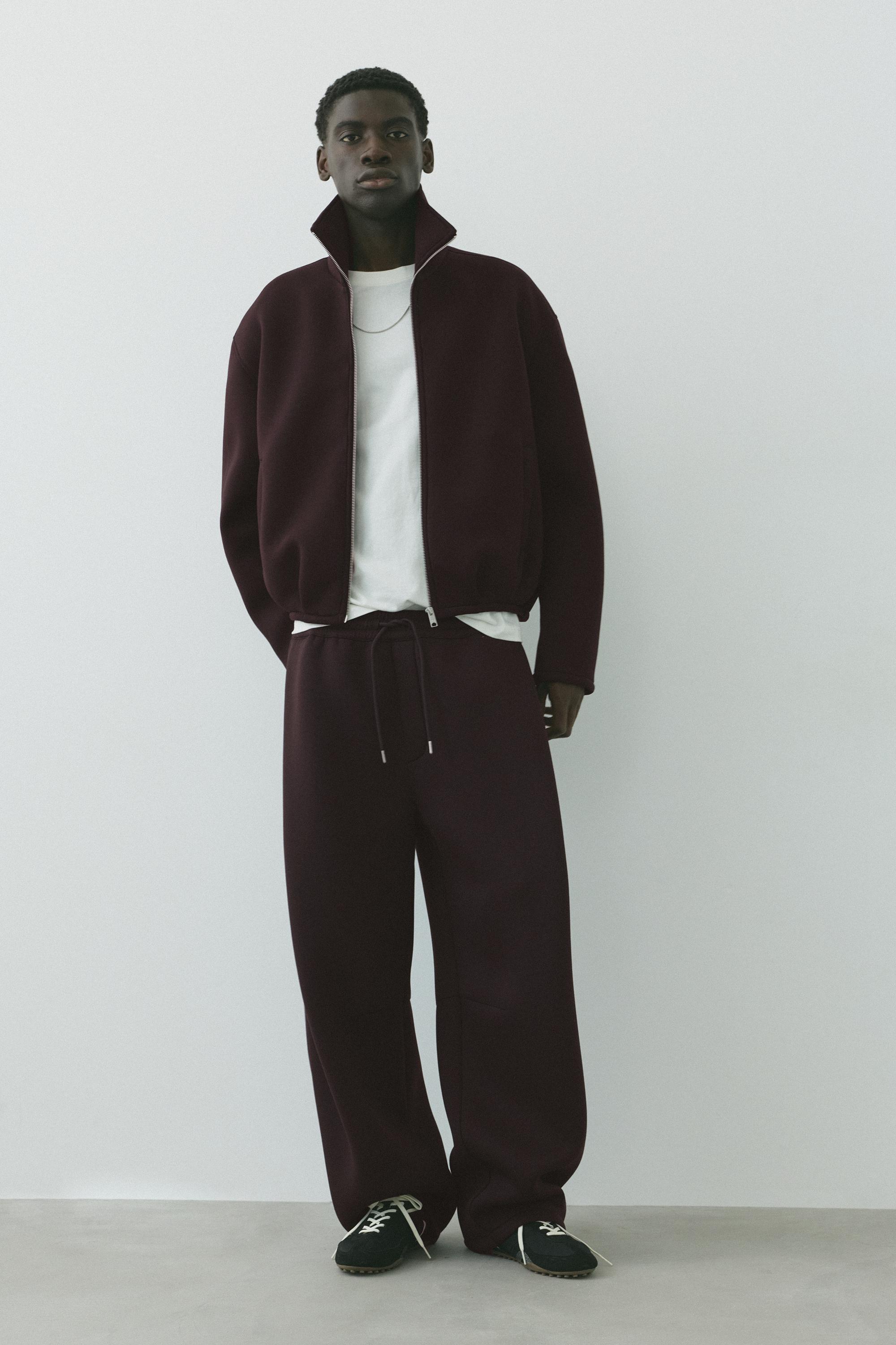 Relaxed fit sweatpants — Brown