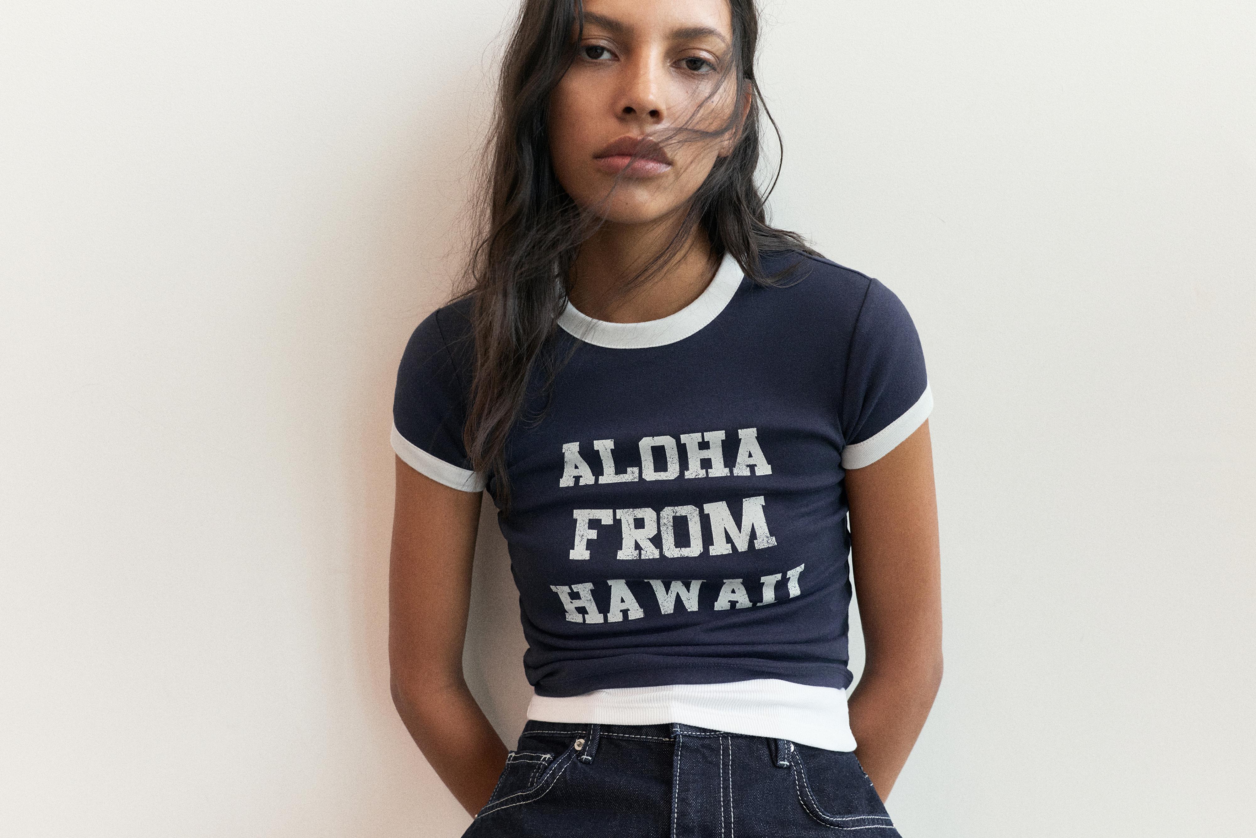 Lilo & Stitch slim fit T-shirt — Navy
