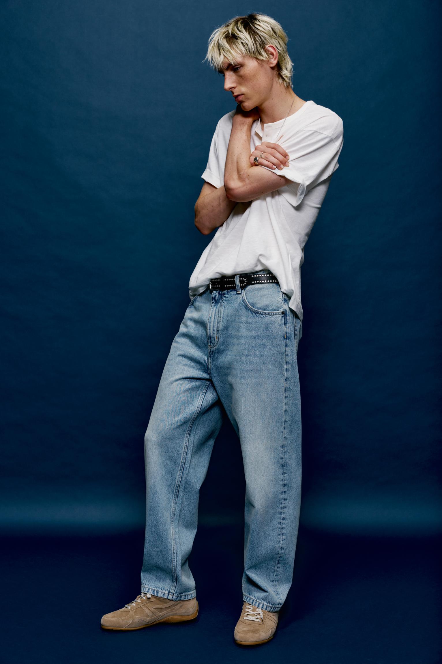 Baggy jeans — Pale indigo