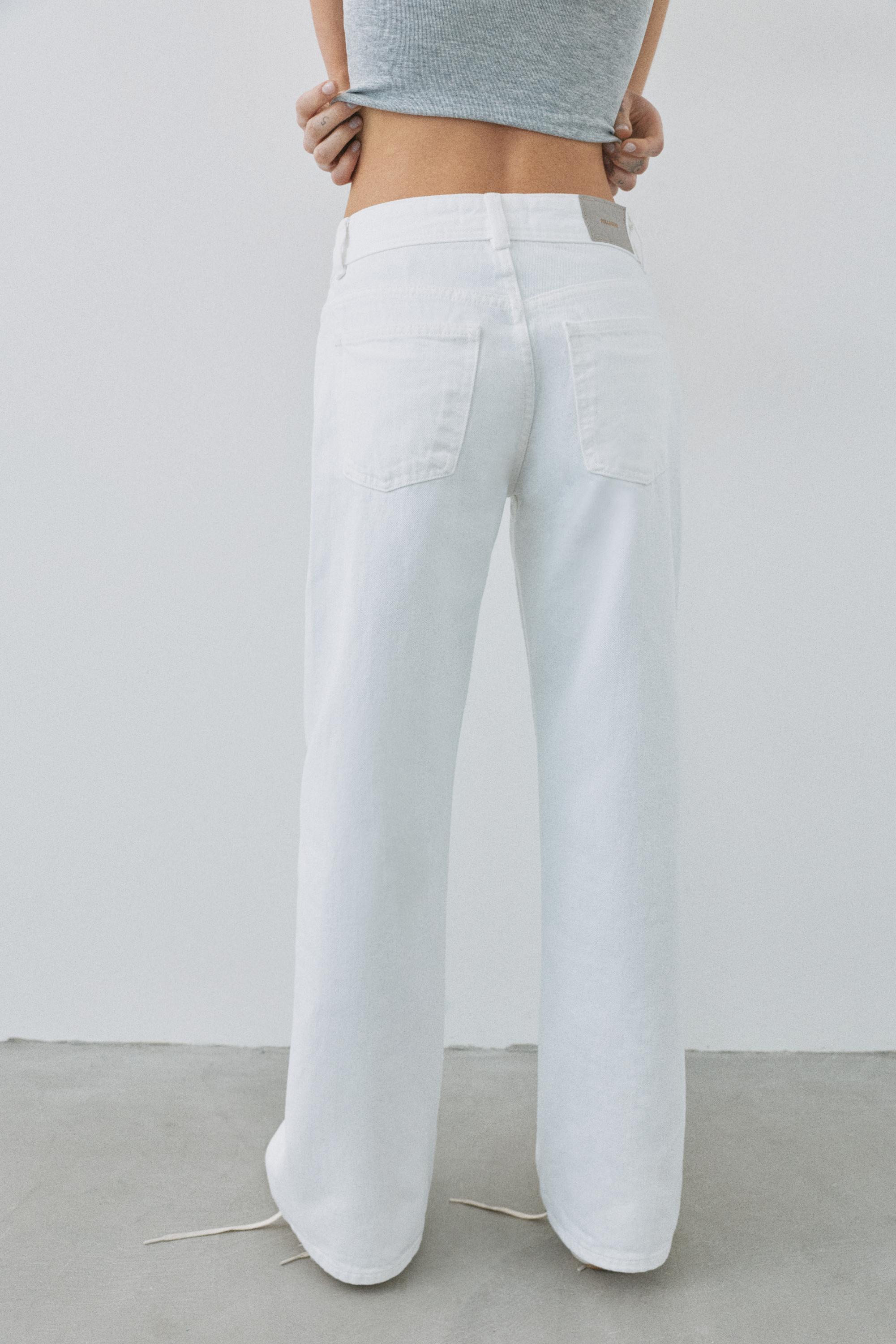 Pull&Bear Düşük bel straight fit jean