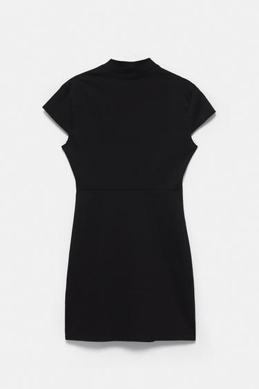 Short bow dress — Black 5