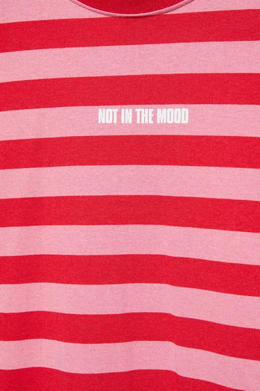 Striped STWD T-shirt — Red 8