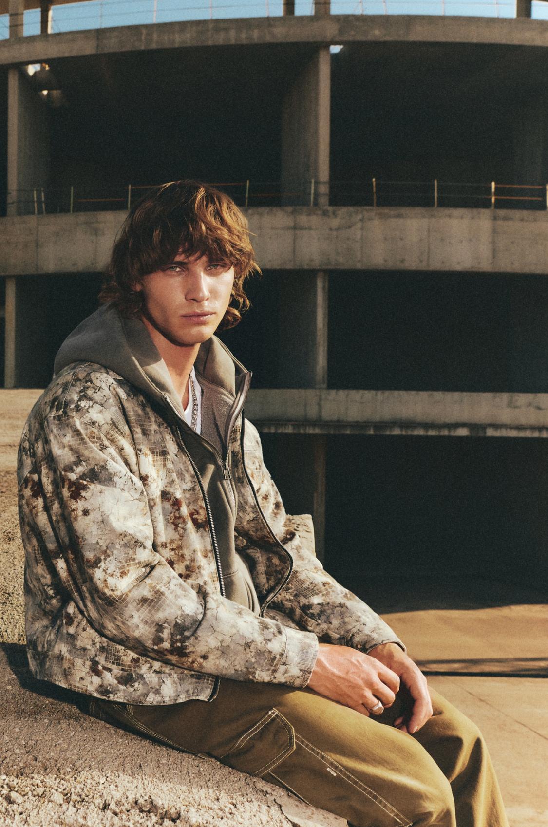 Chamarra Camuflaje Hombre Pull And Bear Chamarra Camuflaje Pull