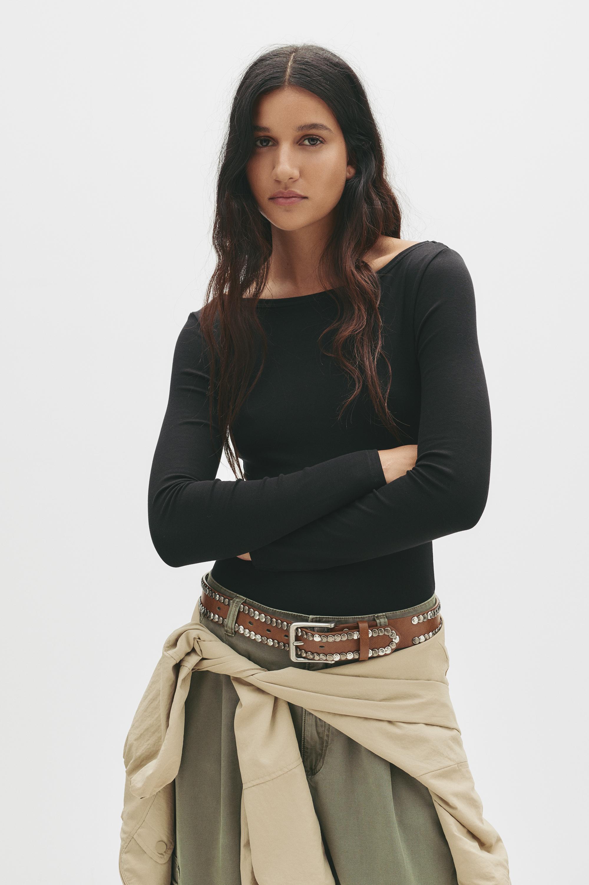 Uzun kollu body - Görsel 48