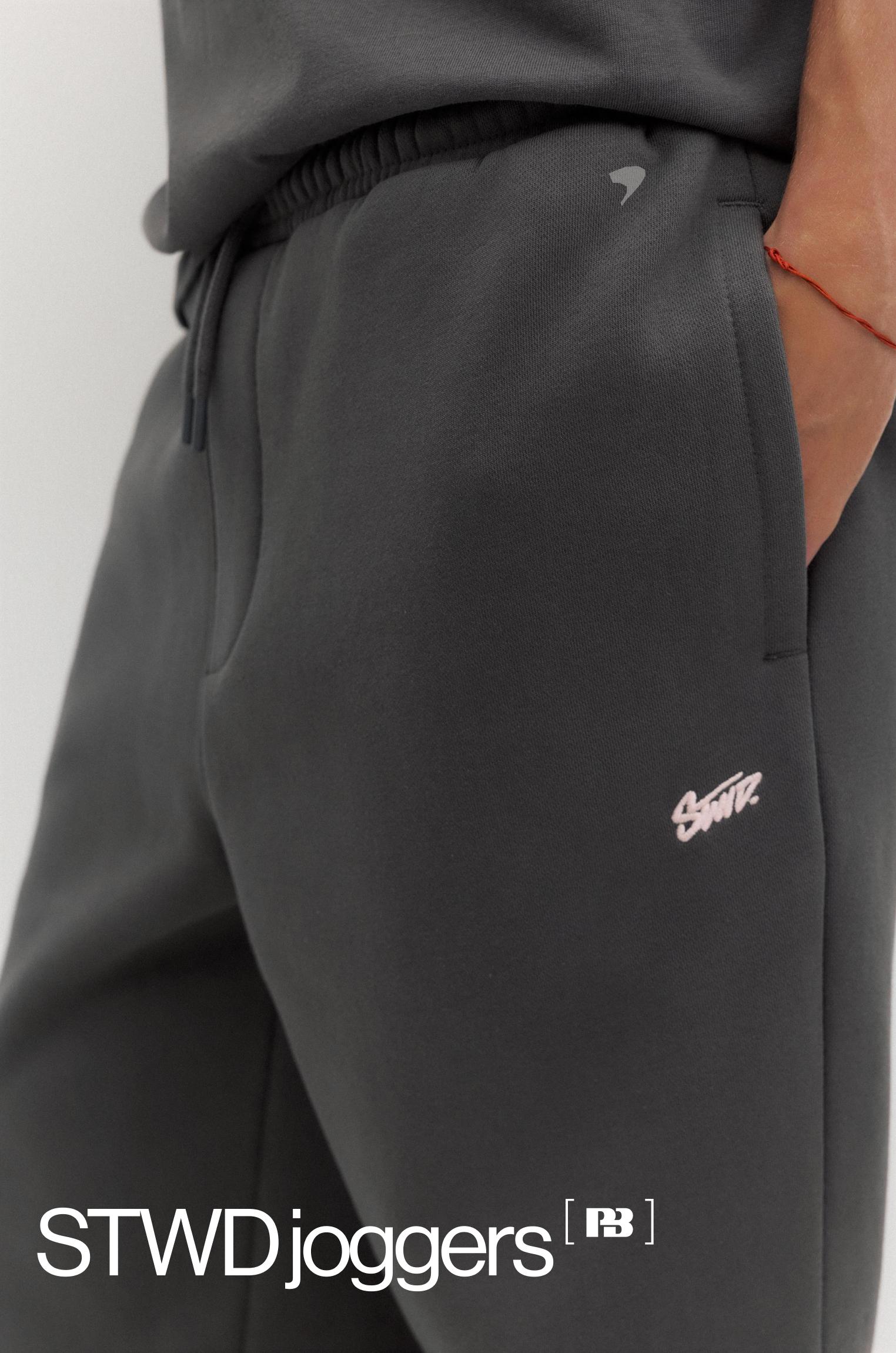 STWD joggers — Anthracite grey