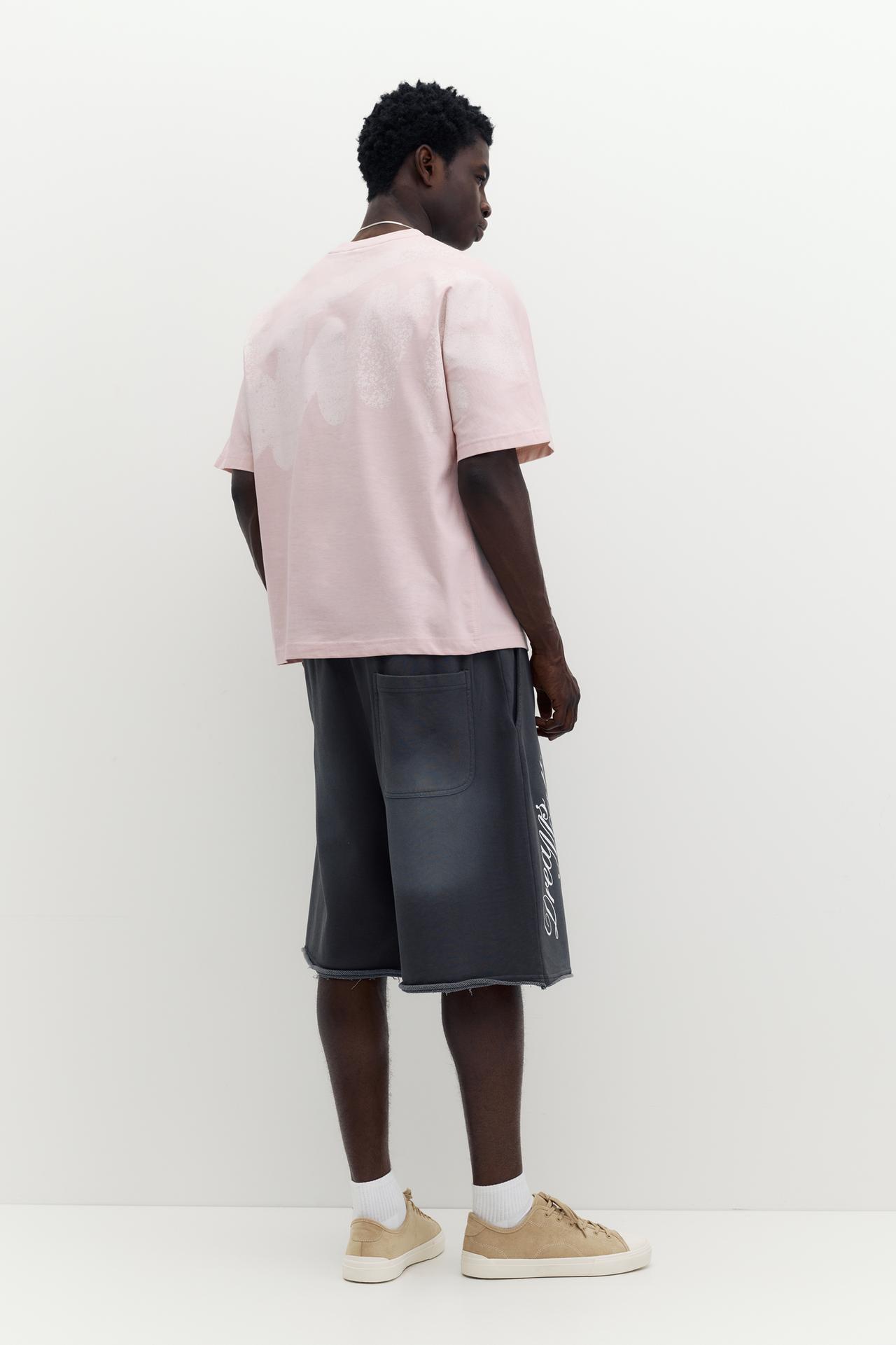 STWD graffiti logo T-shirt — Pink