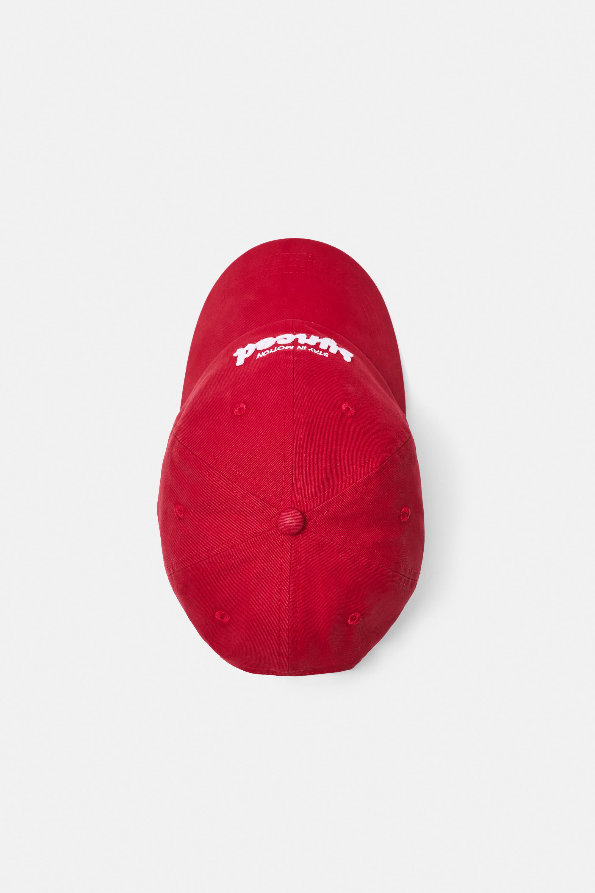 Synced graphic cap — Red