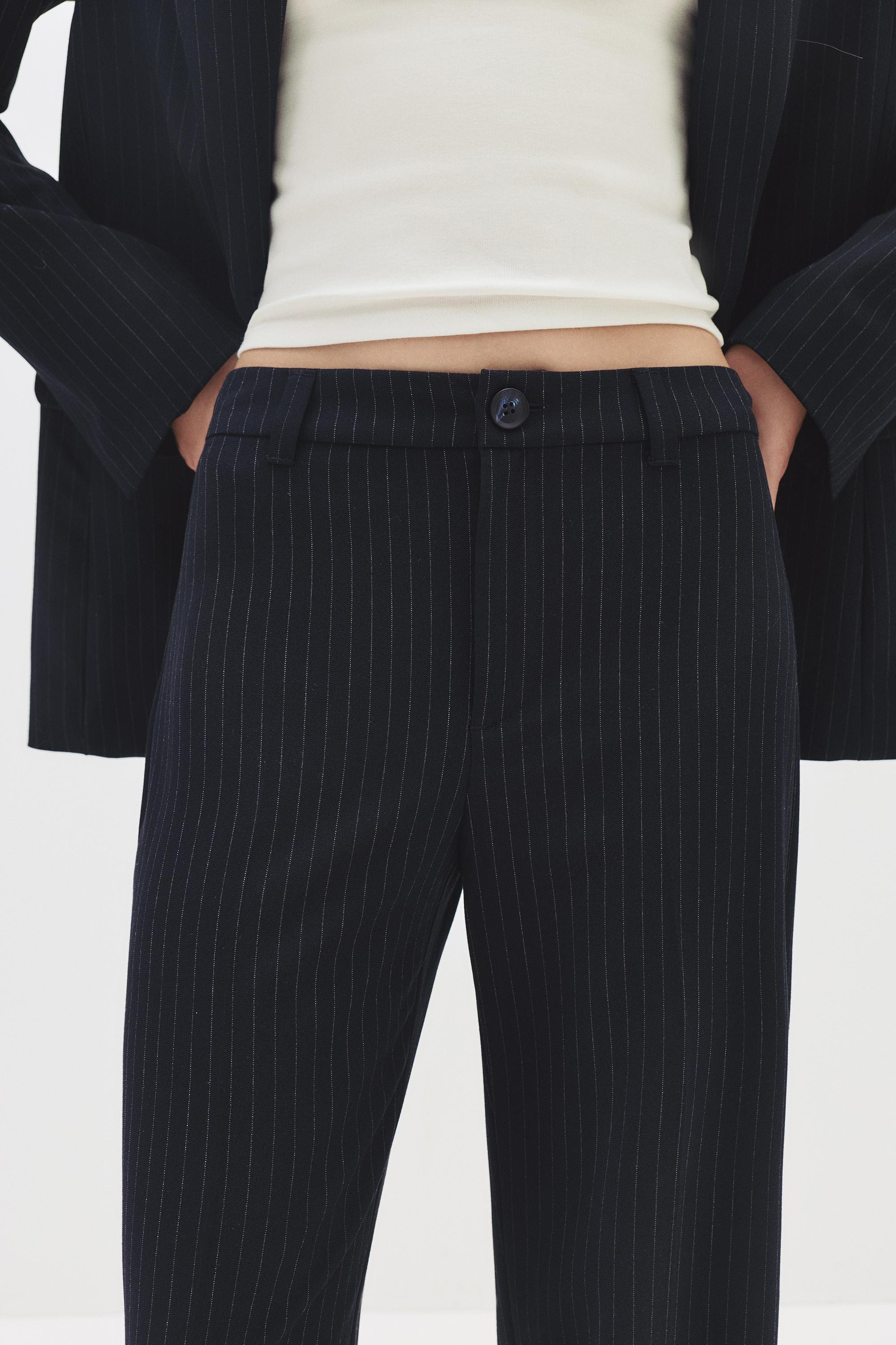 Yüksek belli klasik pantolon - Görsel 110