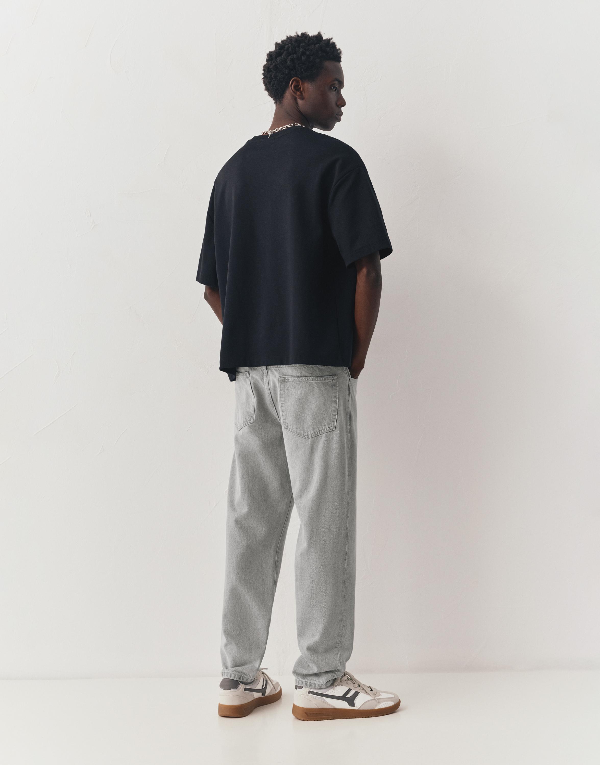 Standard jeans — Pale grey