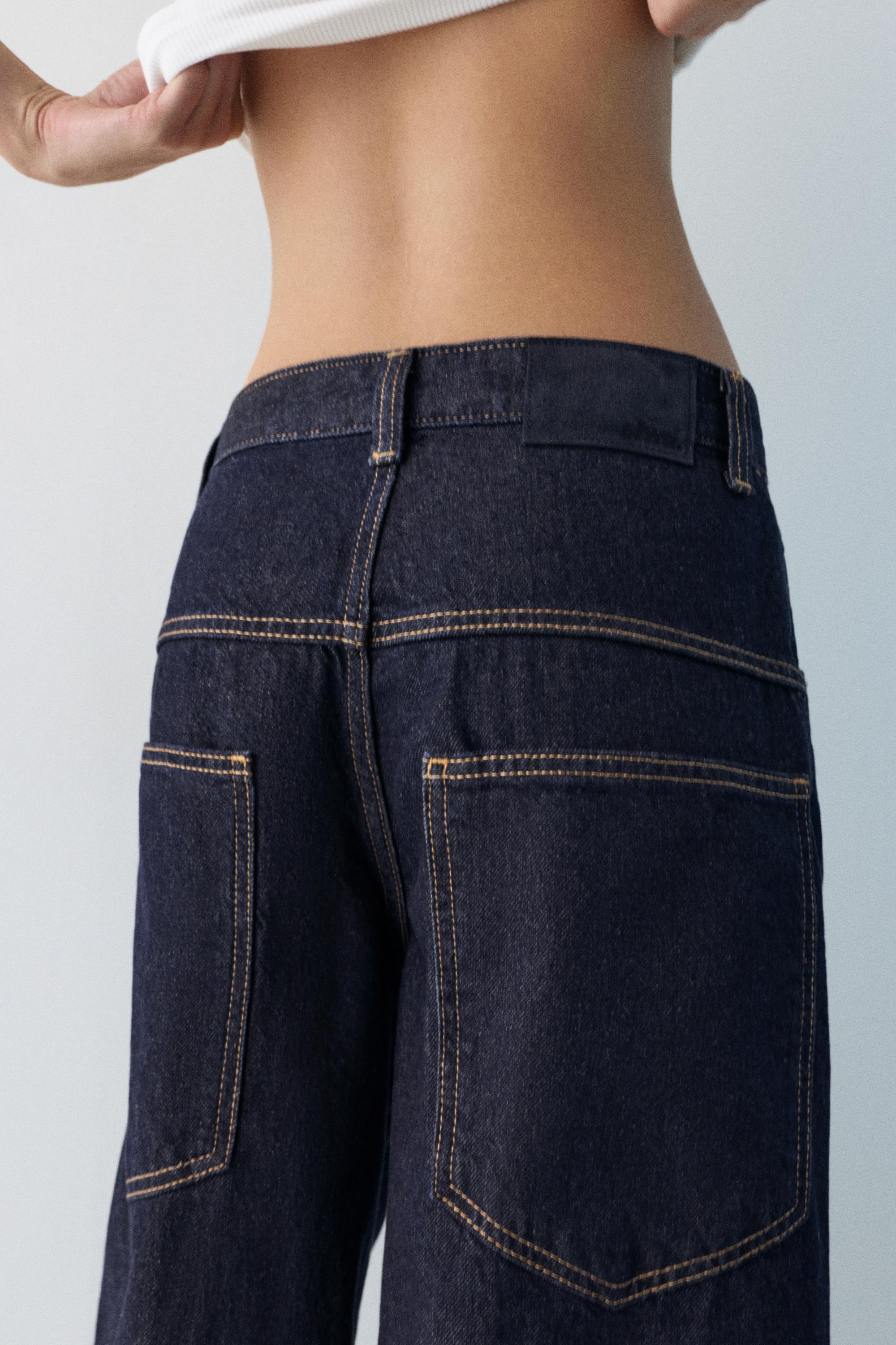 Oversize baggy jeans — Dark blue