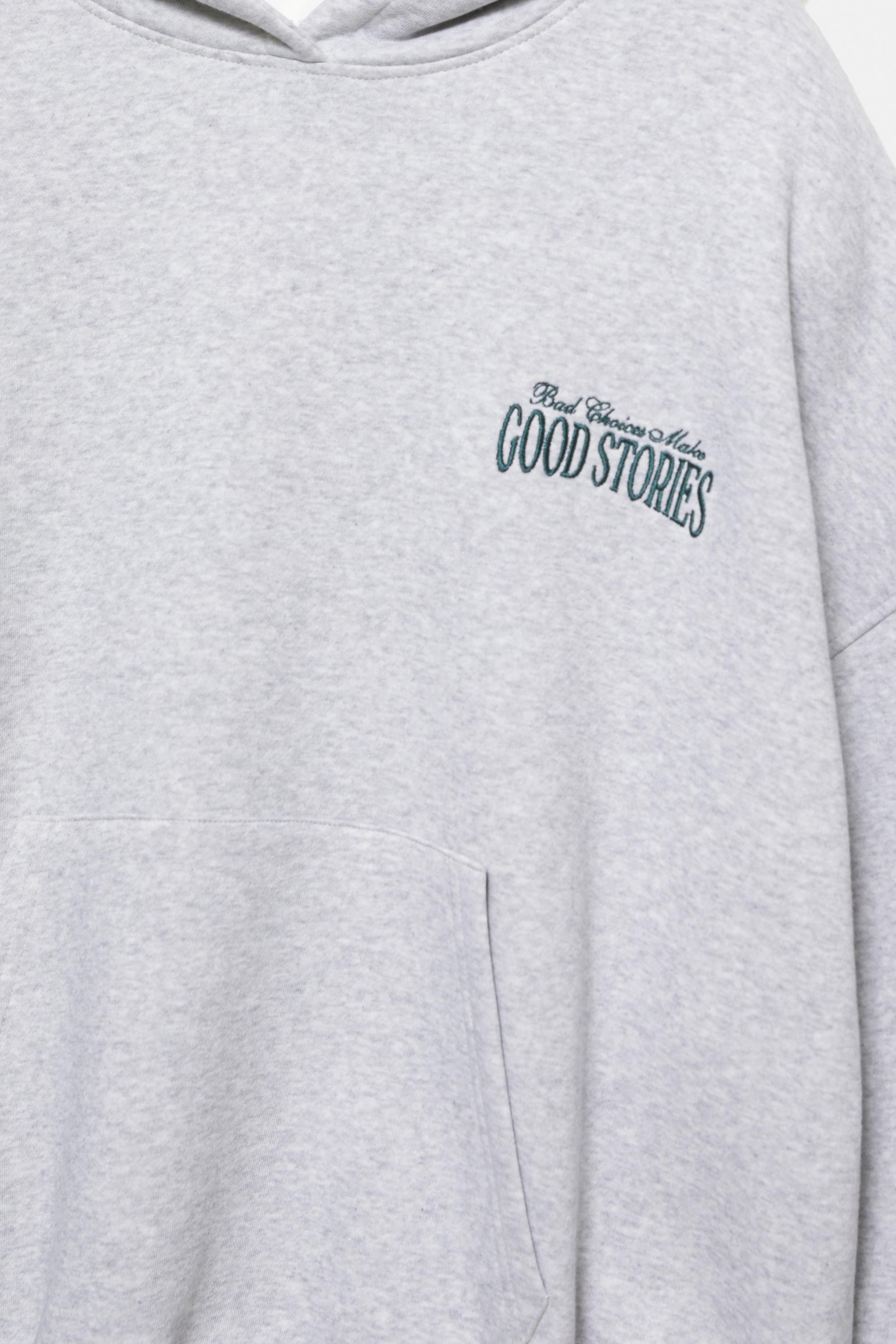 Good Stories kapüşonlu sweatshirt - Görsel 3